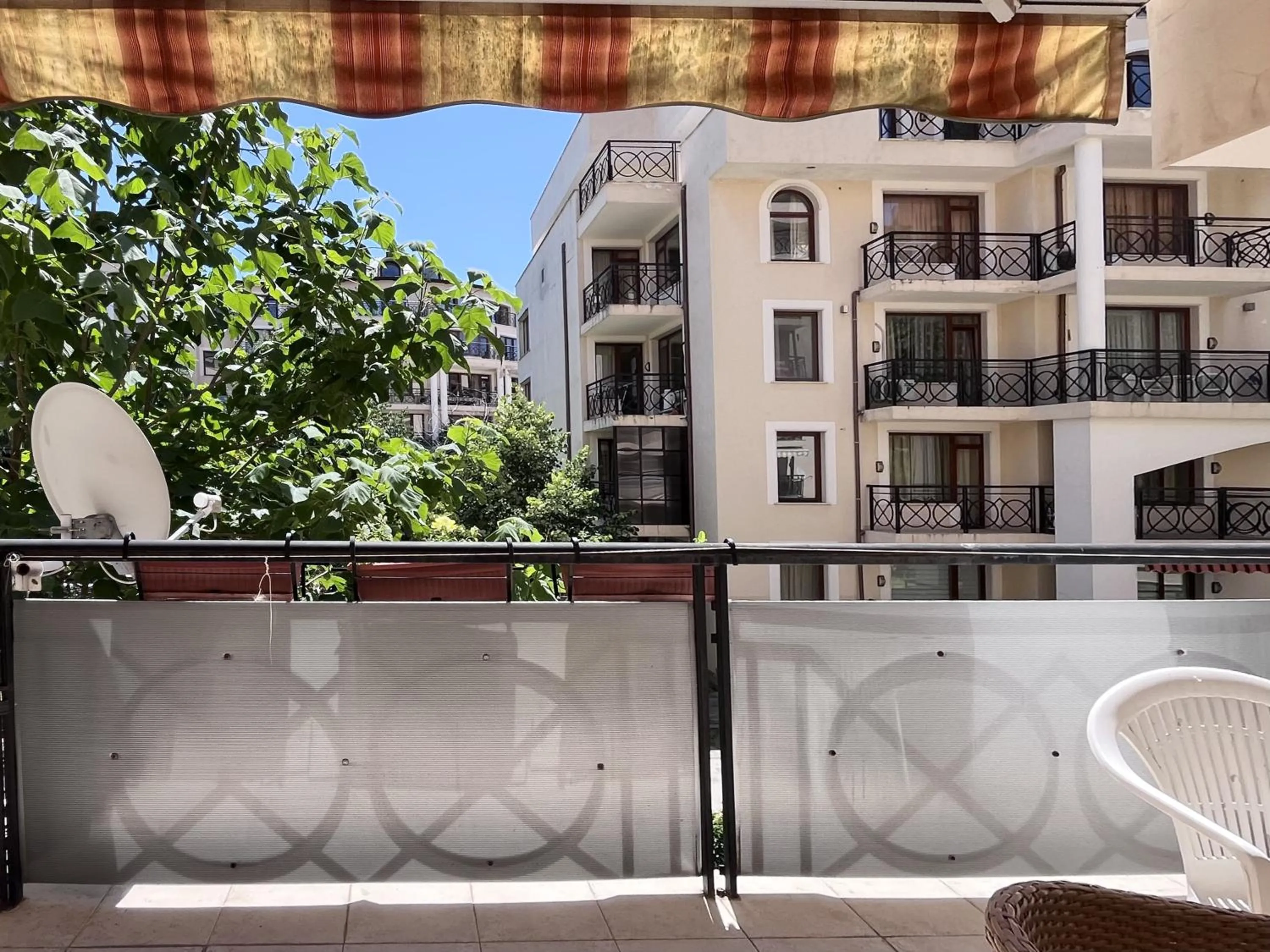 Balcony/Terrace in Sea View Rental Iglika Apartments