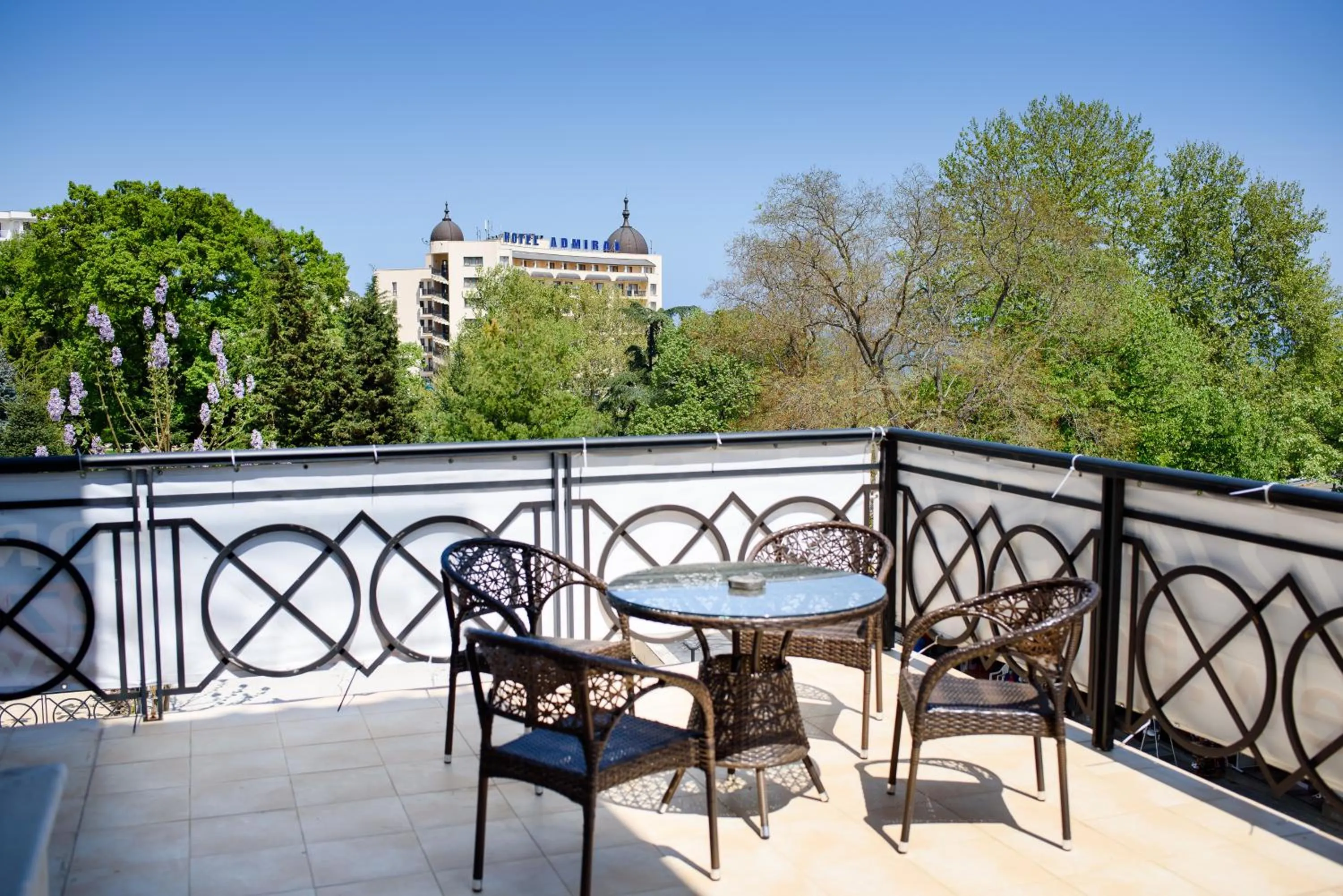 Balcony/Terrace in Sea View Rental Iglika Apartments