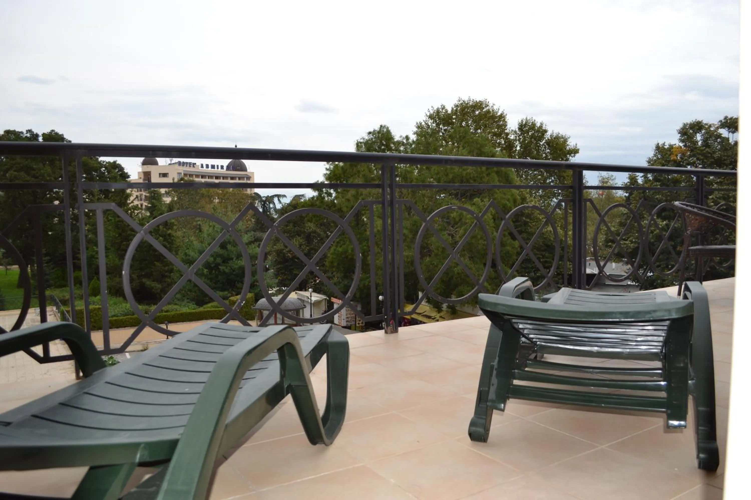 Balcony/Terrace in Sea View Rental Iglika Apartments