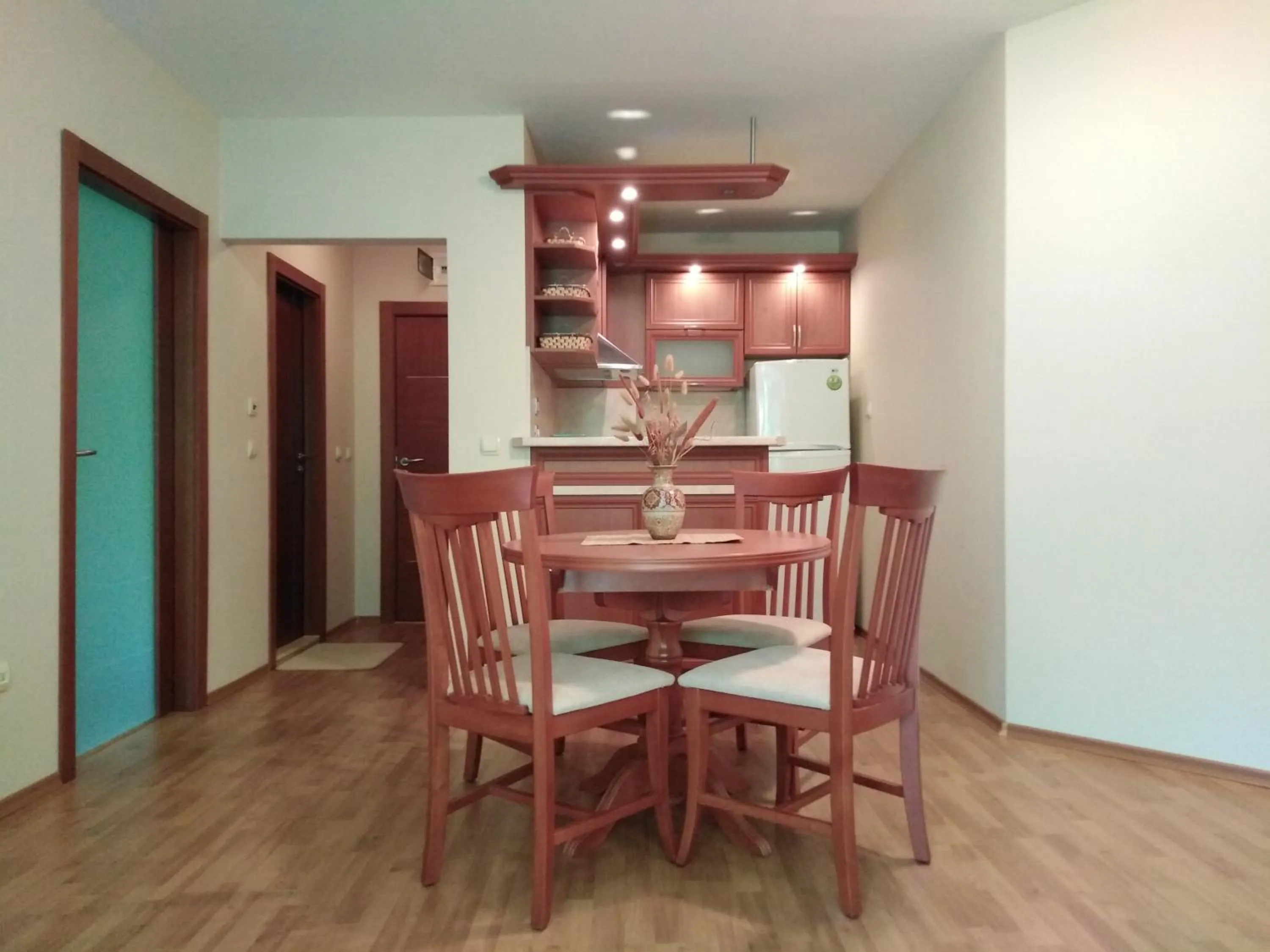 Kitchen or kitchenette in Sea View Rental Iglika Apartments