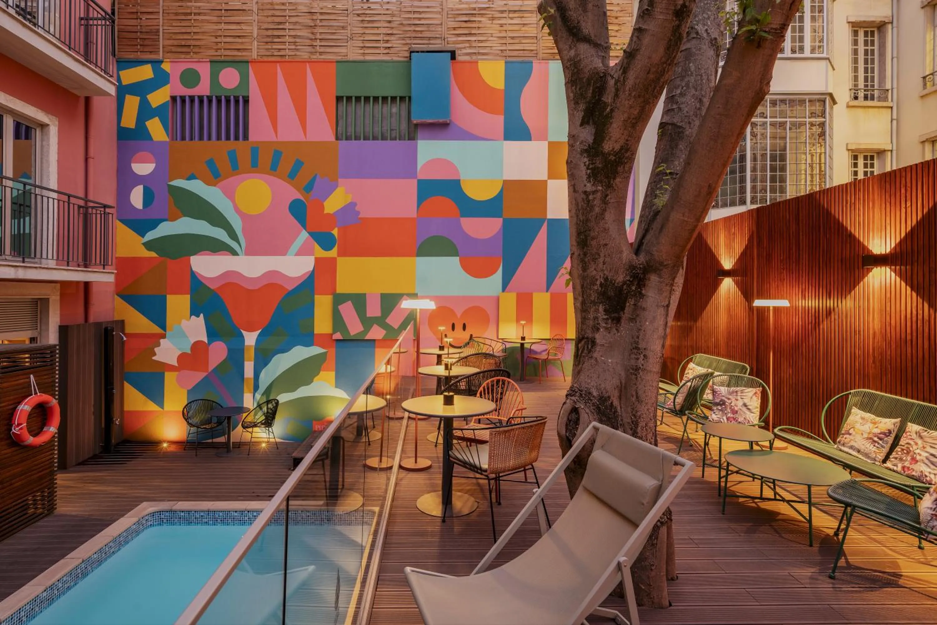 Balcony/Terrace in Vincci Liberdade