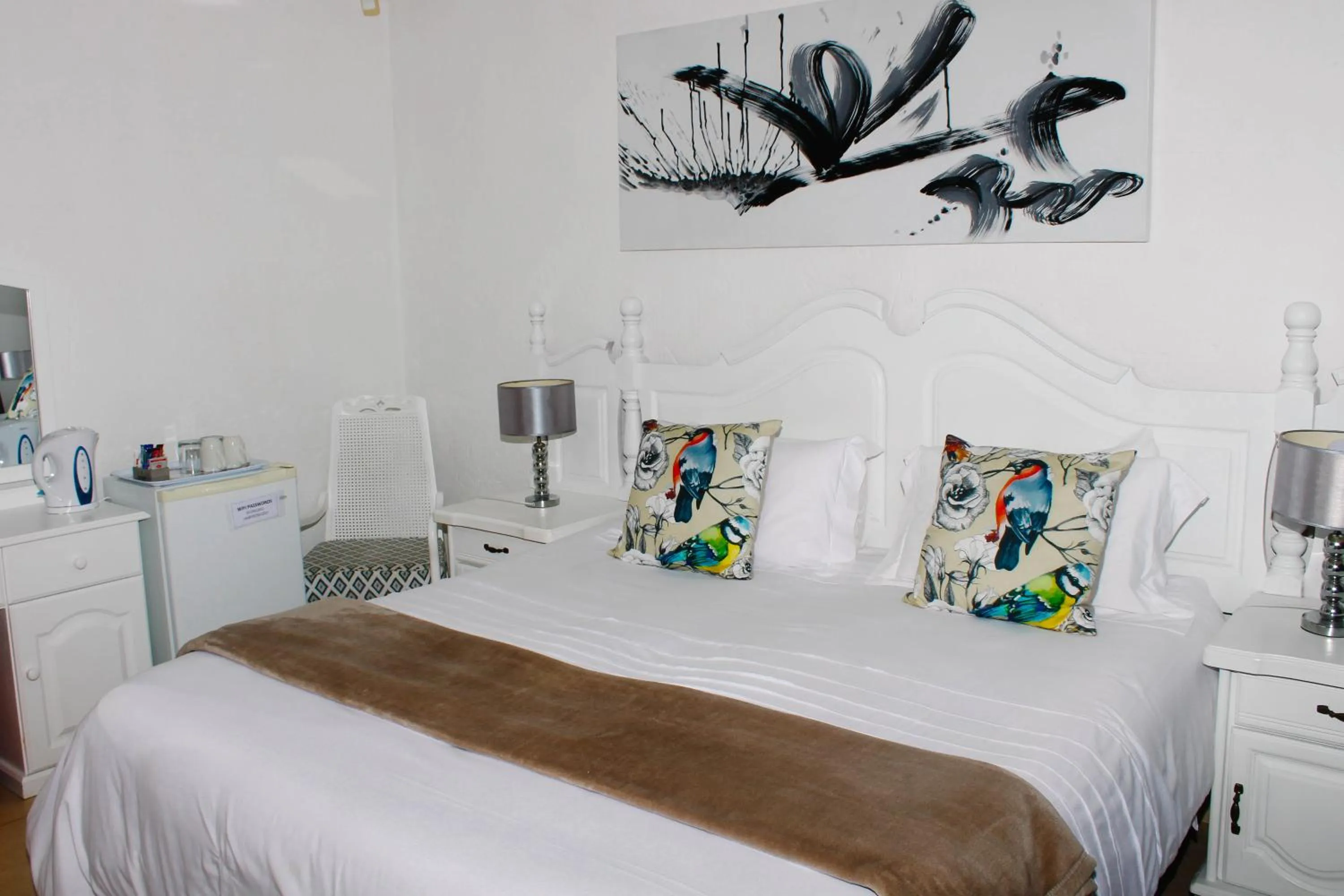 Bed in La Dolce Vita Umhlanga Guesthouse
