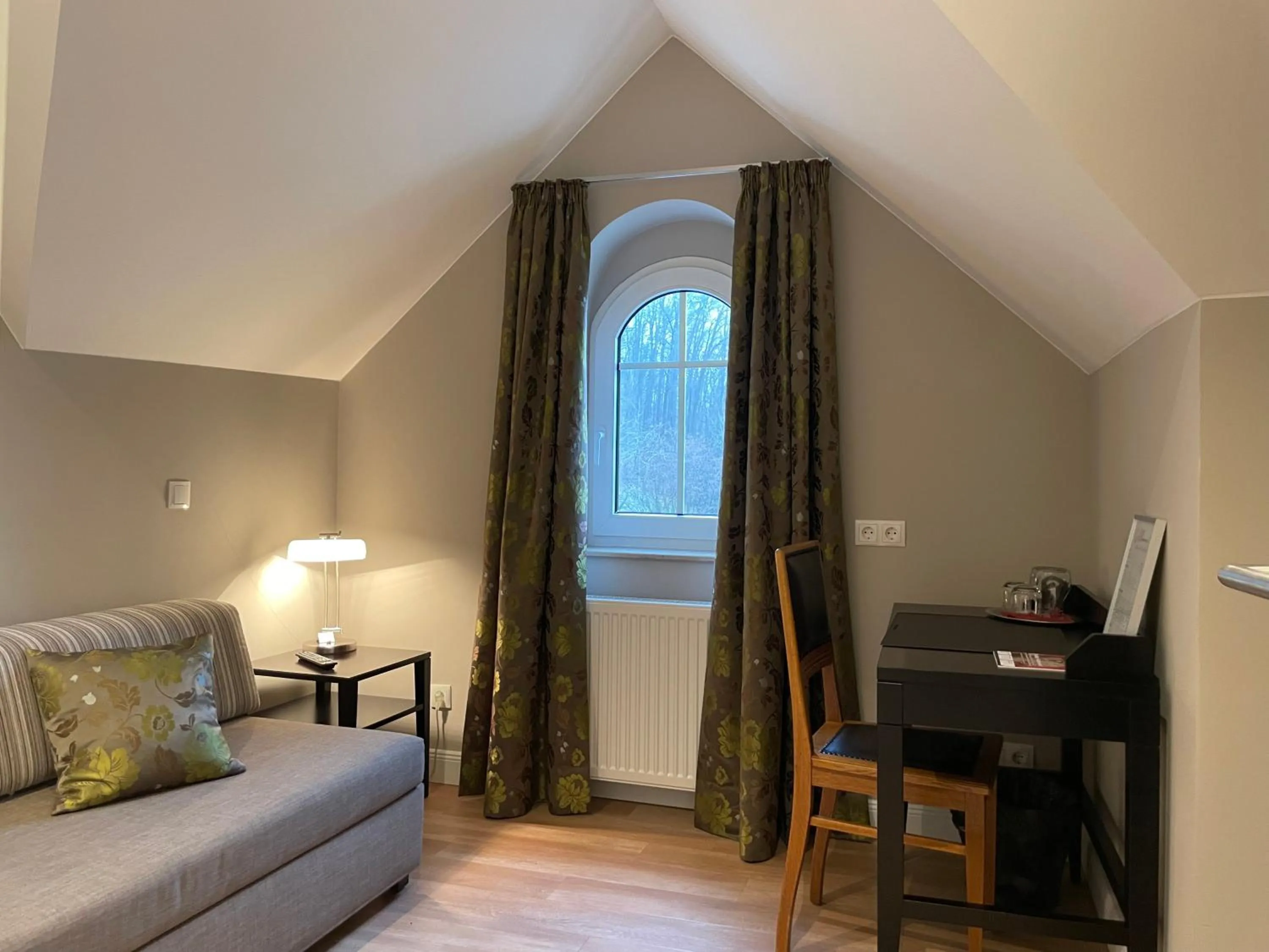 TV and multimedia in Villa Waldfrieden - Design trifft Budget