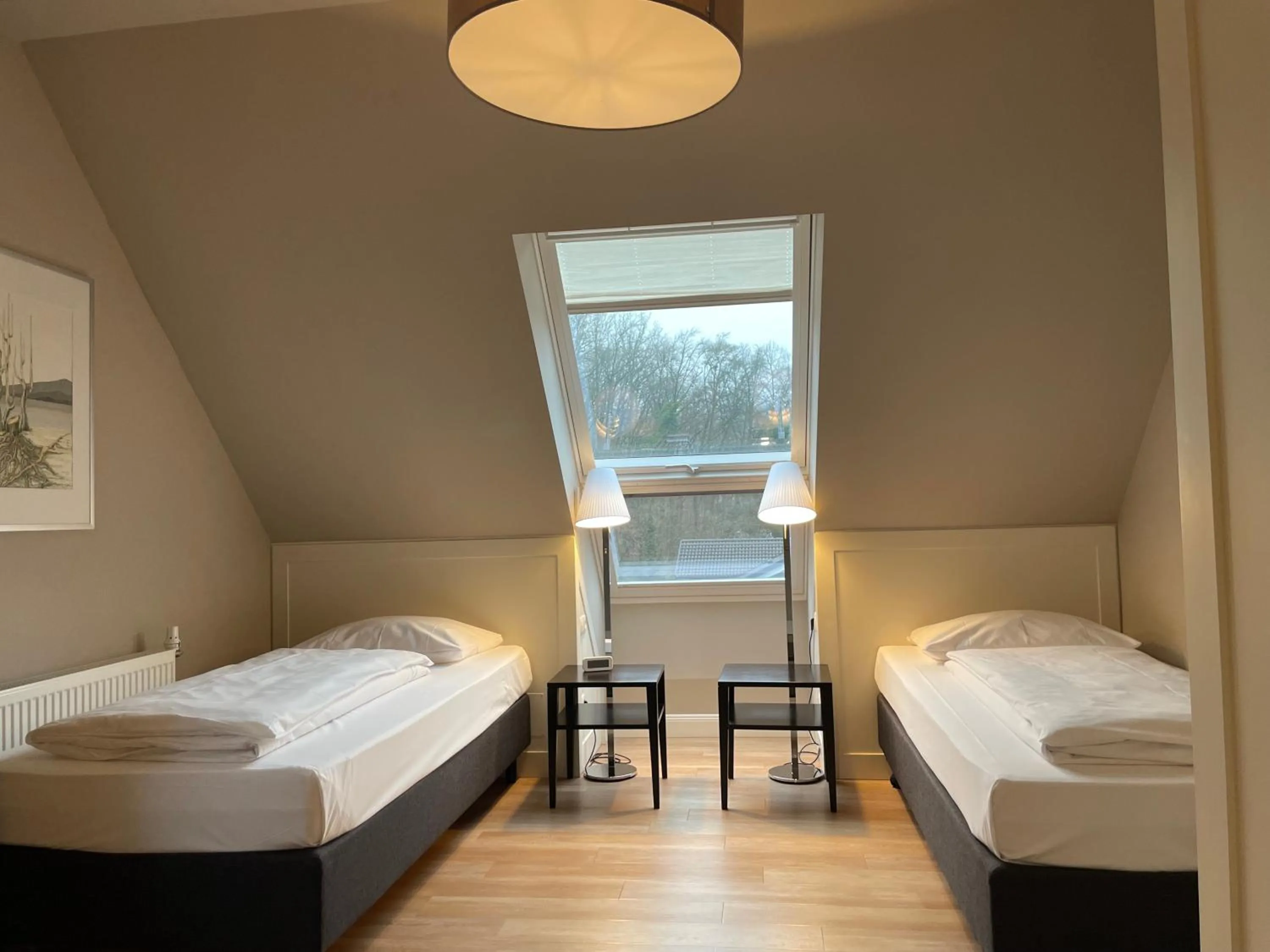 Bed in Villa Waldfrieden - Design trifft Budget