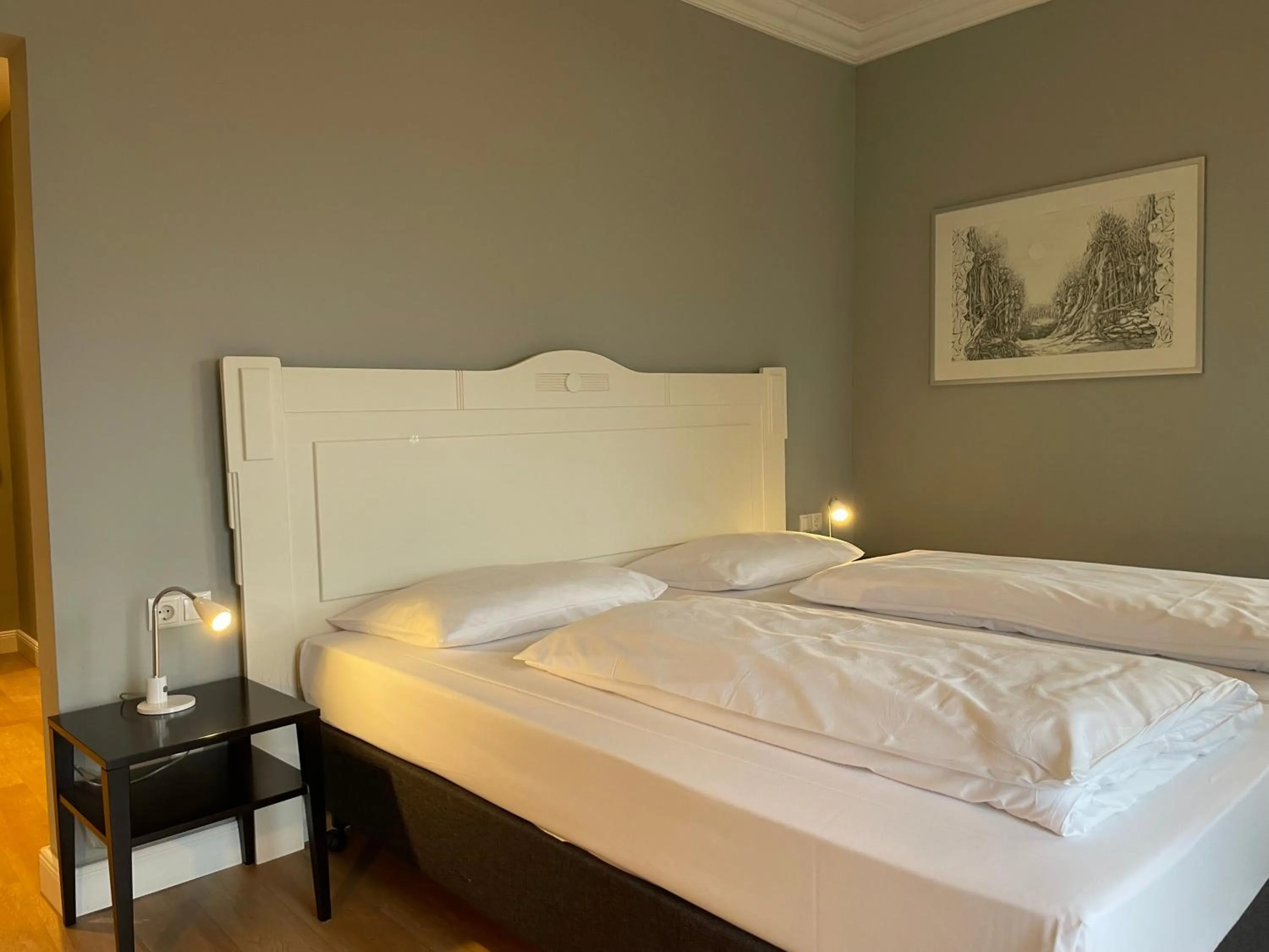 Bed in Villa Waldfrieden - Design trifft Budget