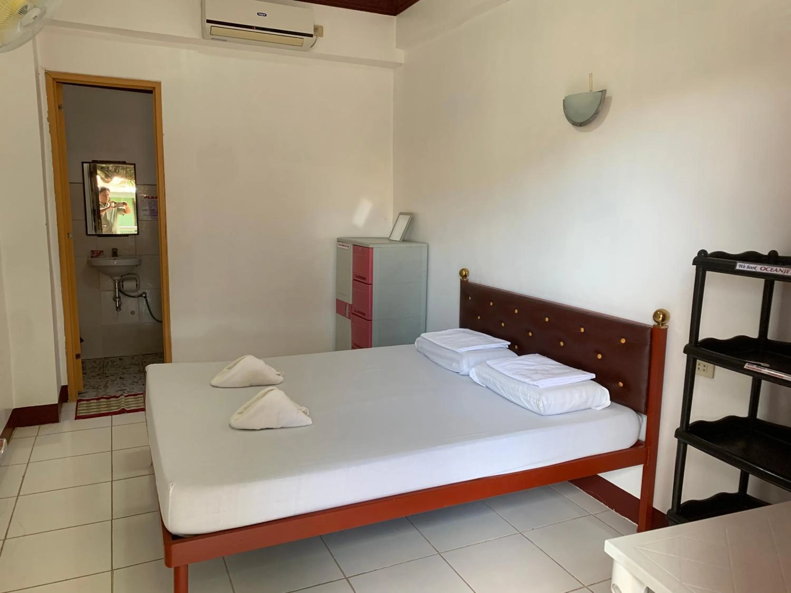 Bed in First Baby Bytes Guest House