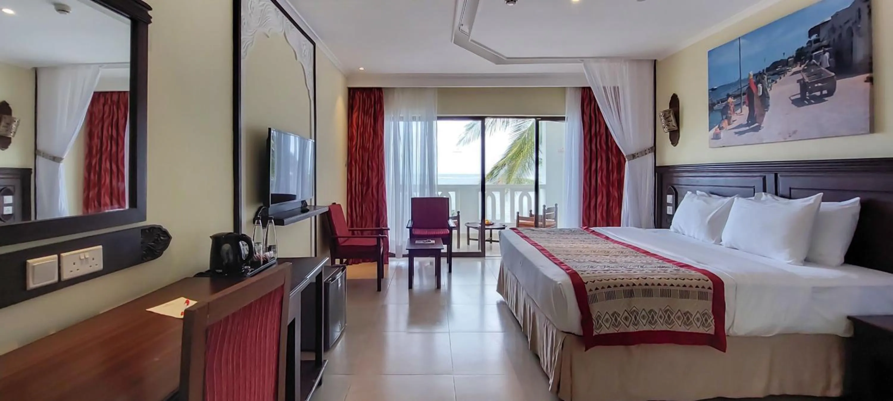 Bedroom, Bed in PrideInn Paradise Beach Resort & Spa Mombasa