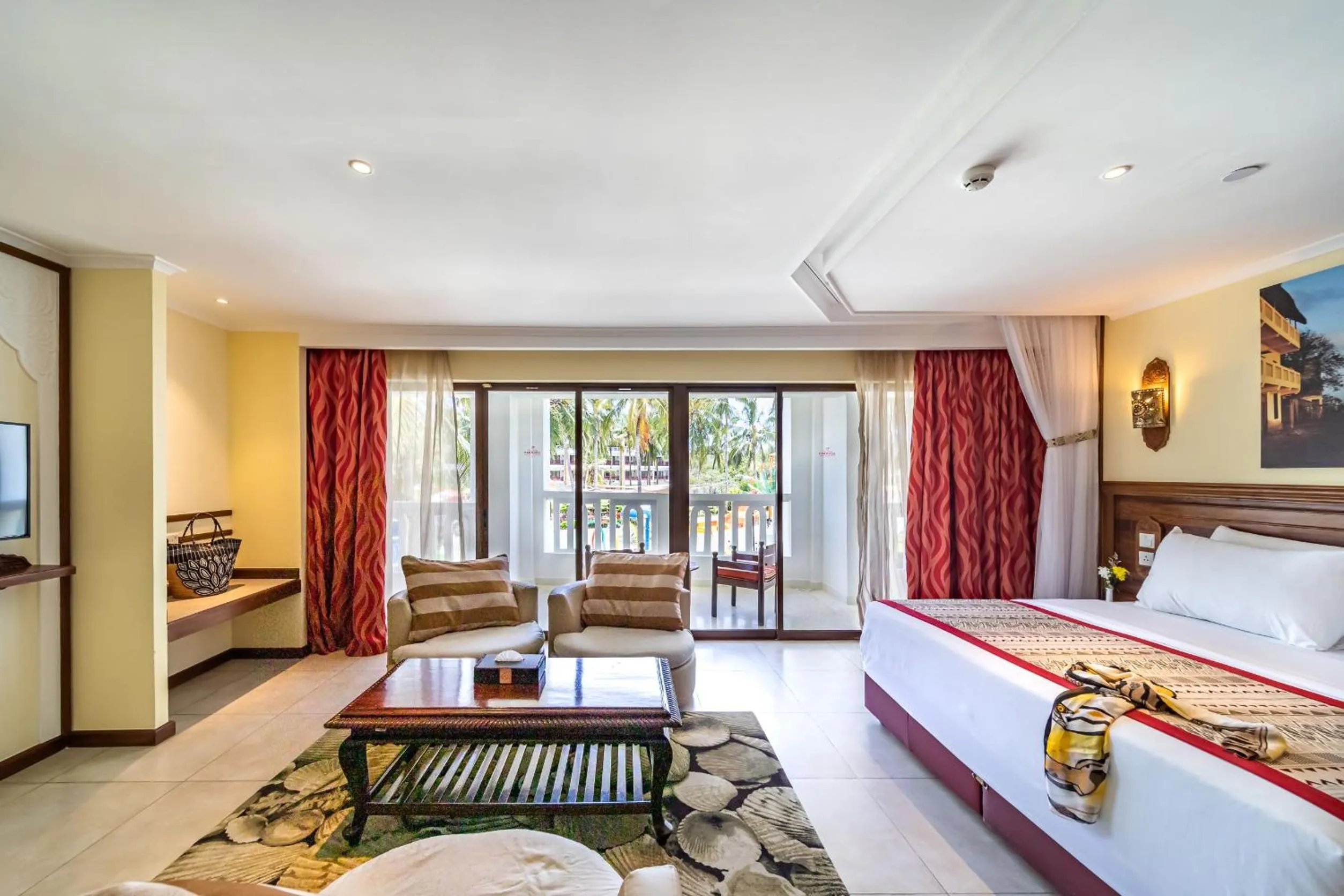 Photo of the whole room, Bed in PrideInn Paradise Beach Resort & Spa Mombasa