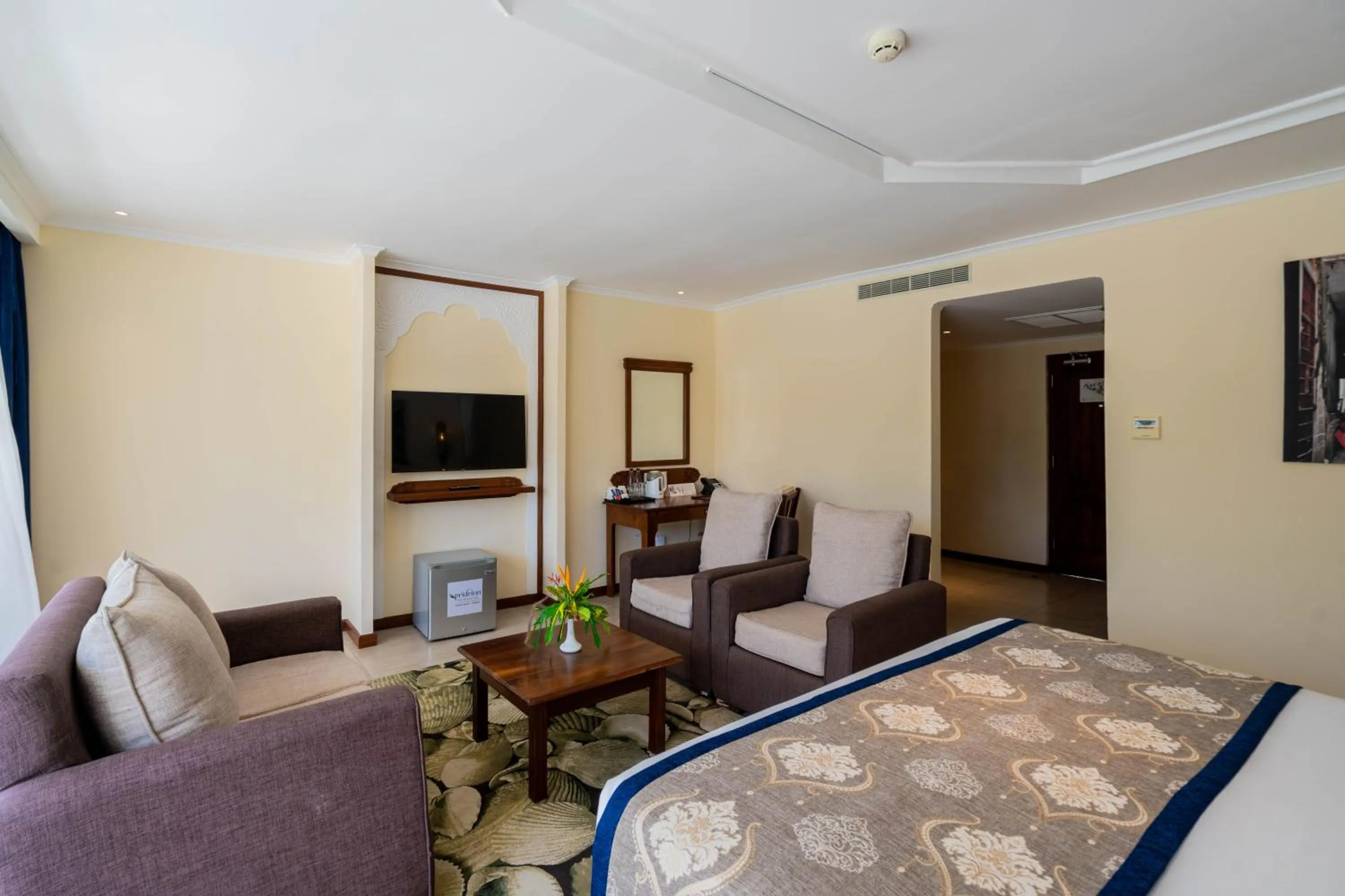 Bed in PrideInn Paradise Beach Resort & Spa Mombasa