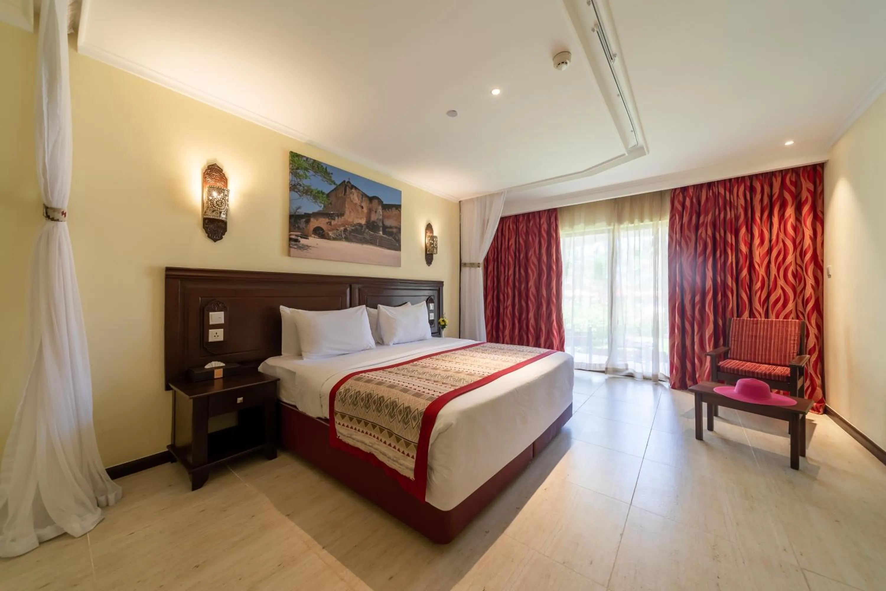 Bedroom, Bed in PrideInn Paradise Beach Resort & Spa Mombasa