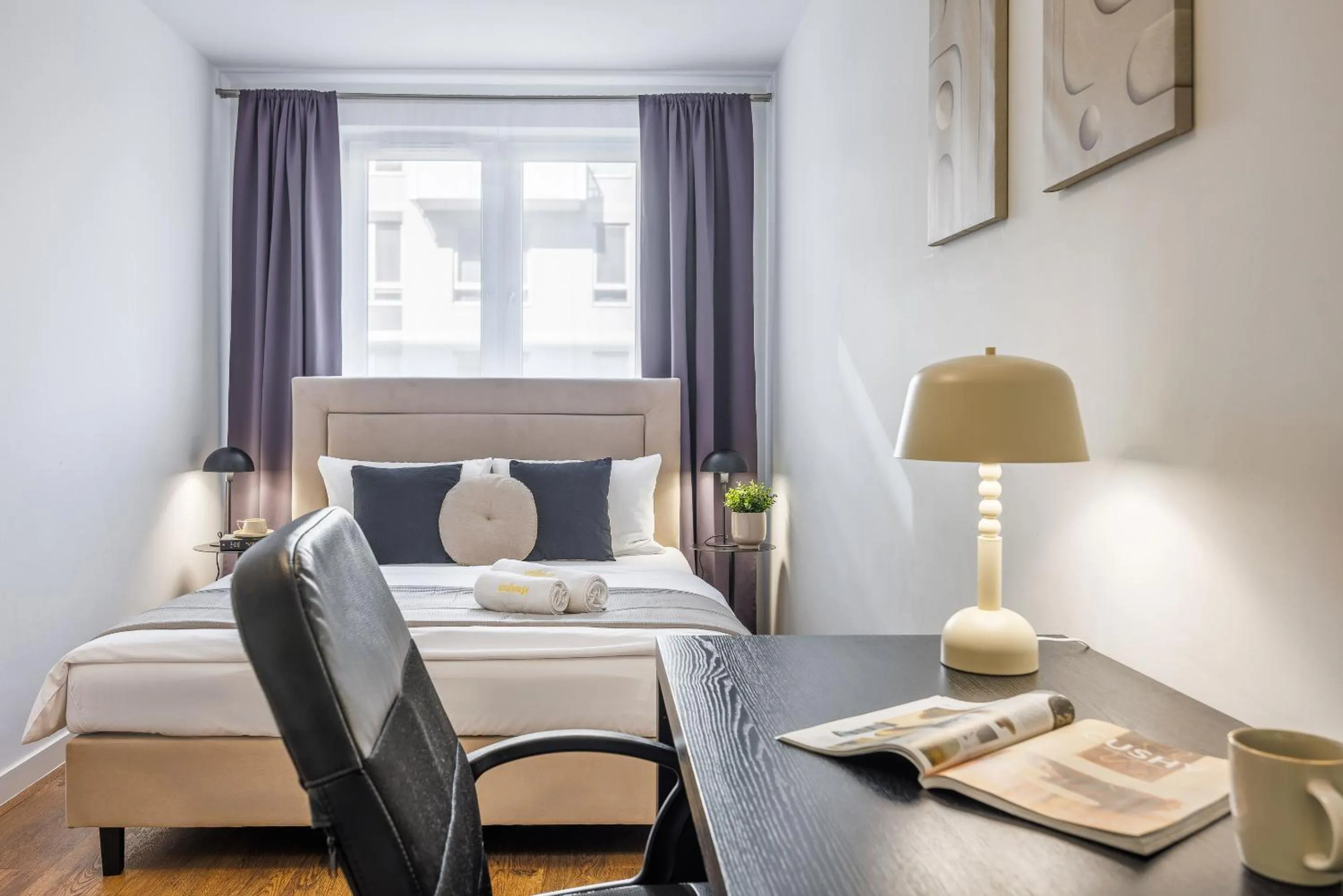 Bedroom, Bed in Emihouse CityVibe Apartments