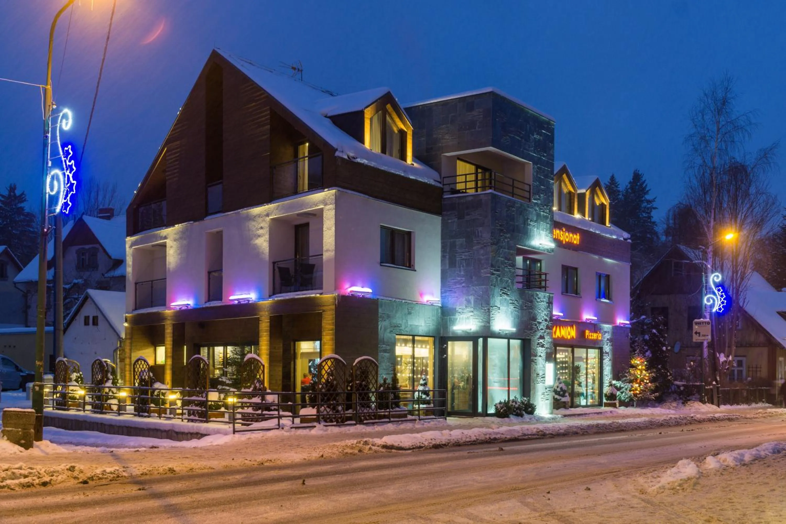 Property building in Pensjonat Kanion