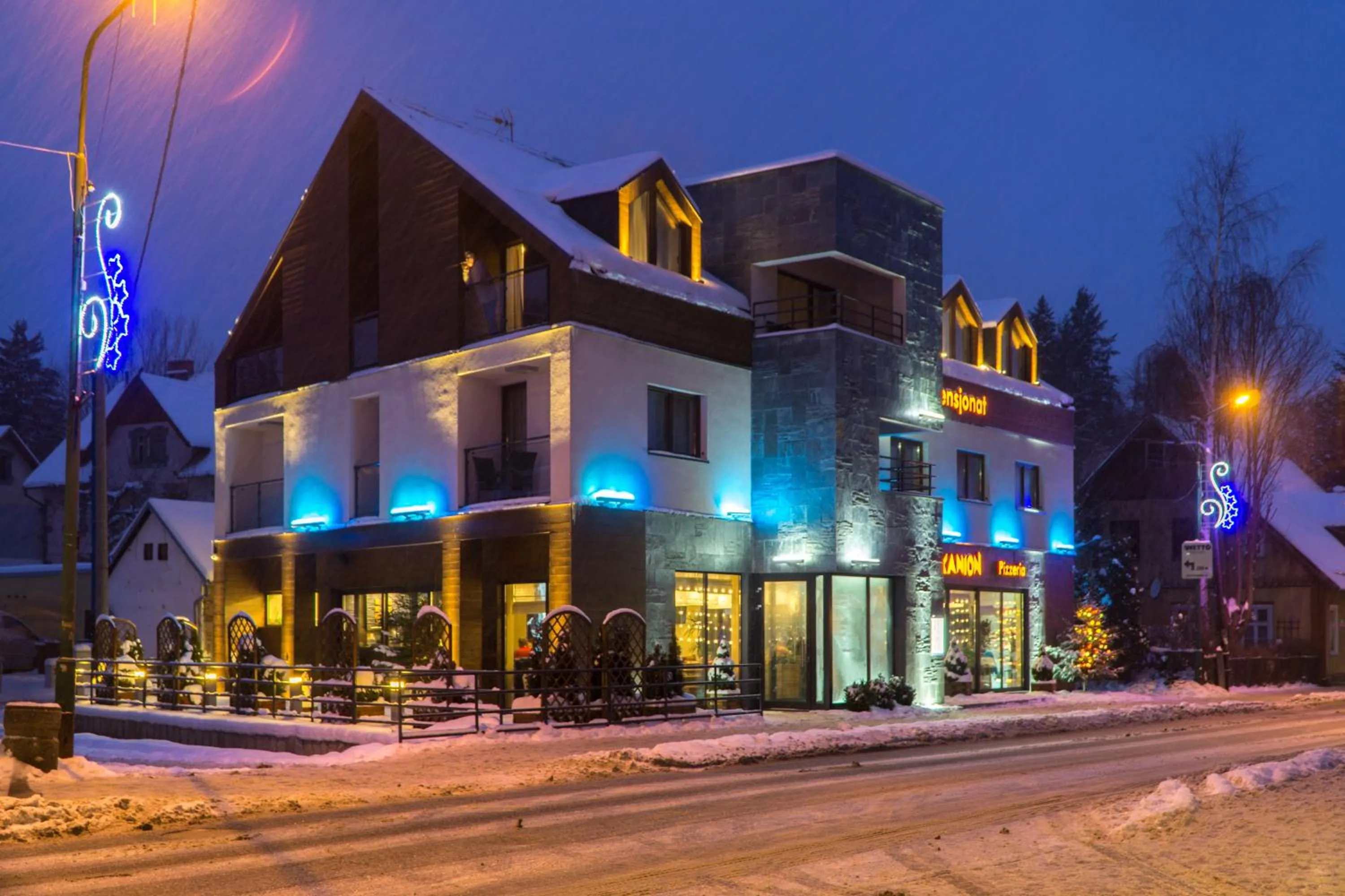 Property building in Pensjonat Kanion