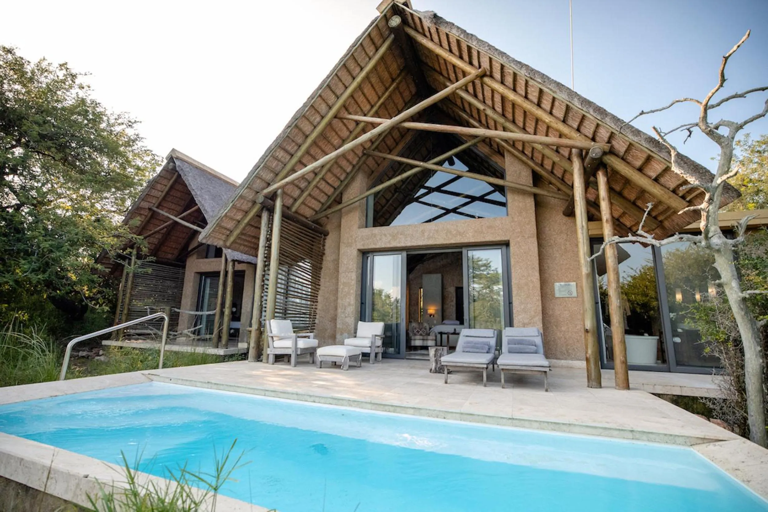 Pool view in Kapama Southern Camp