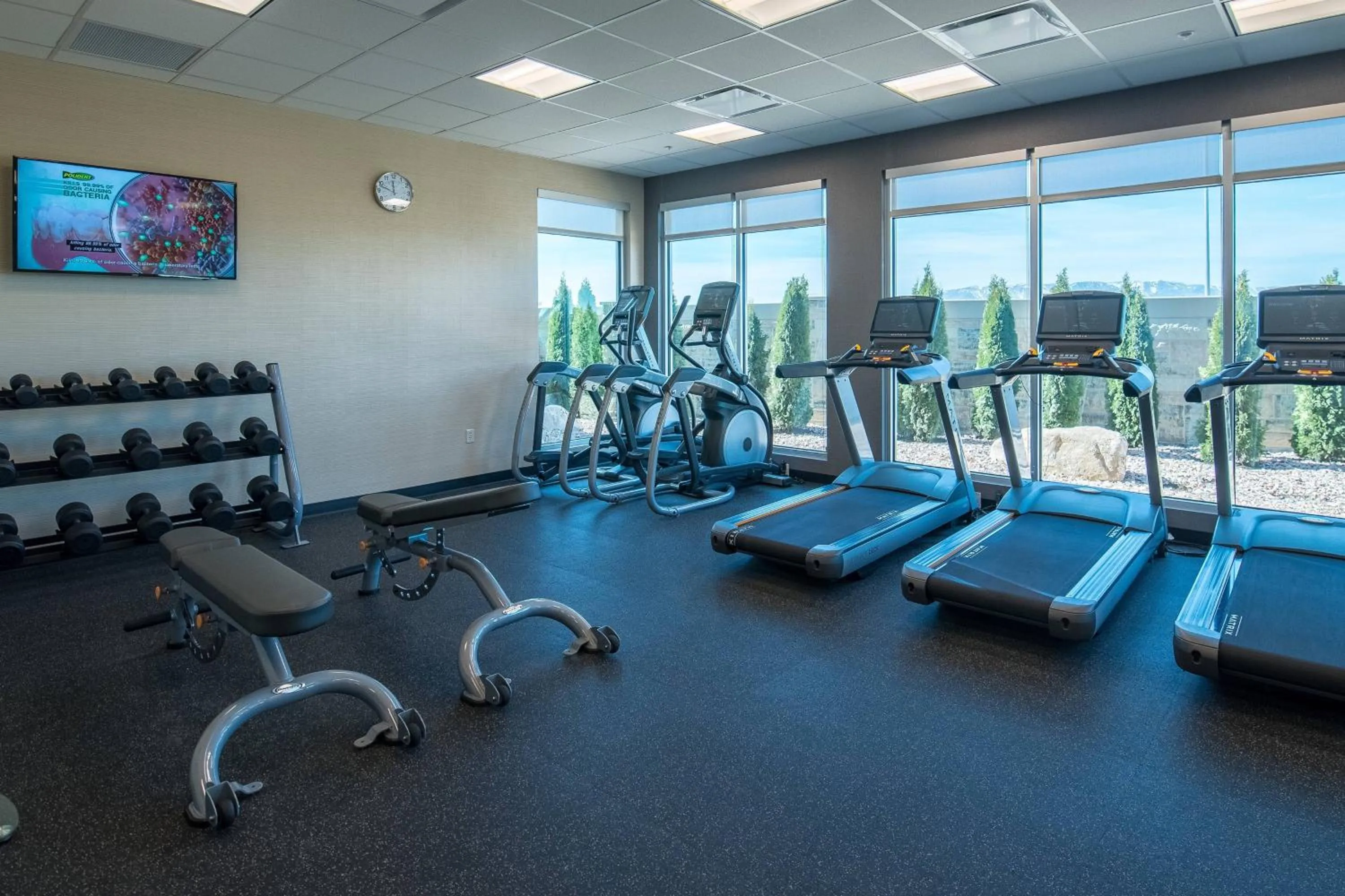 Fitness centre/facilities in Fairfield Inn & Suites by Marriott Provo Orem