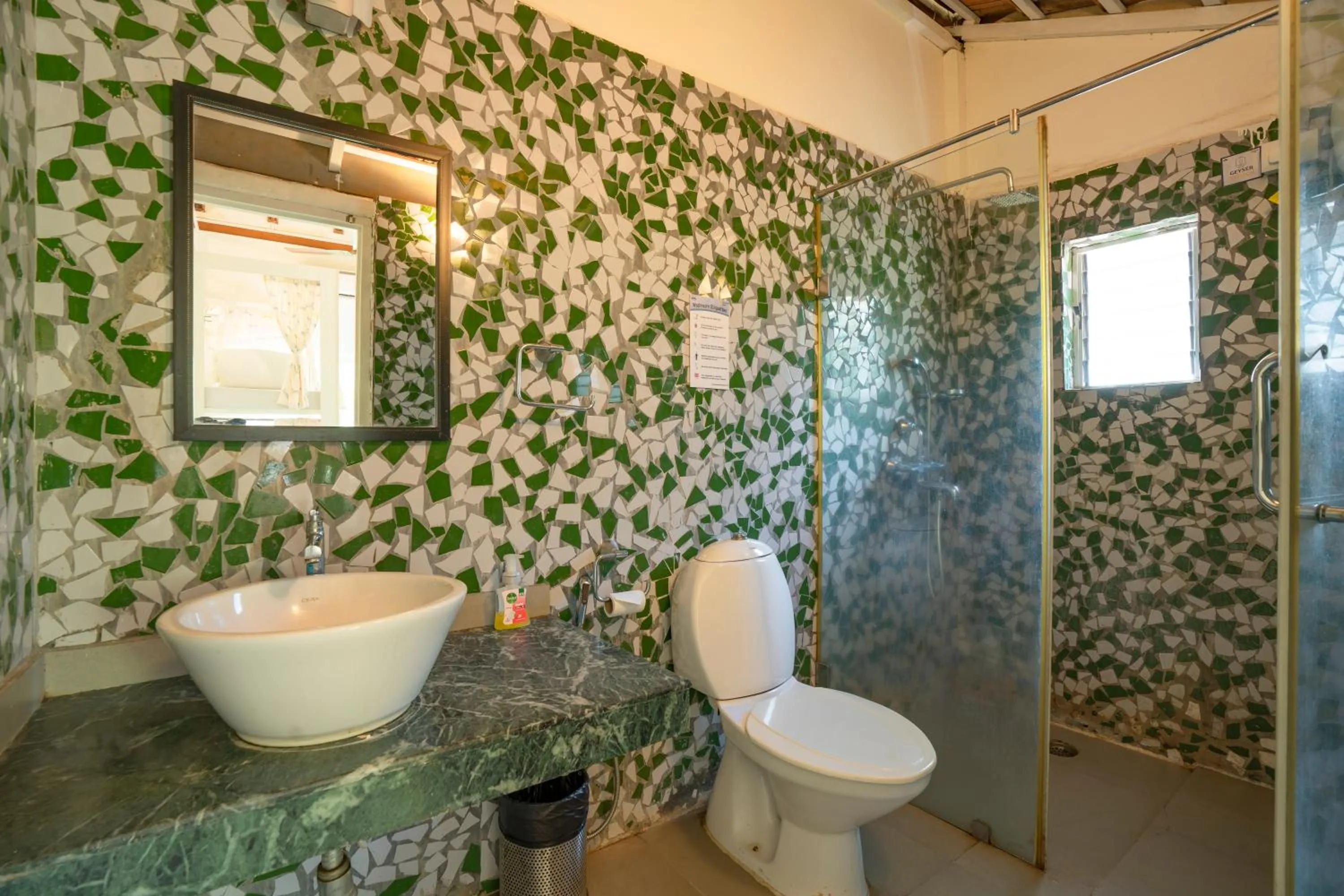 Toilet in Moustache Goa Luxuria