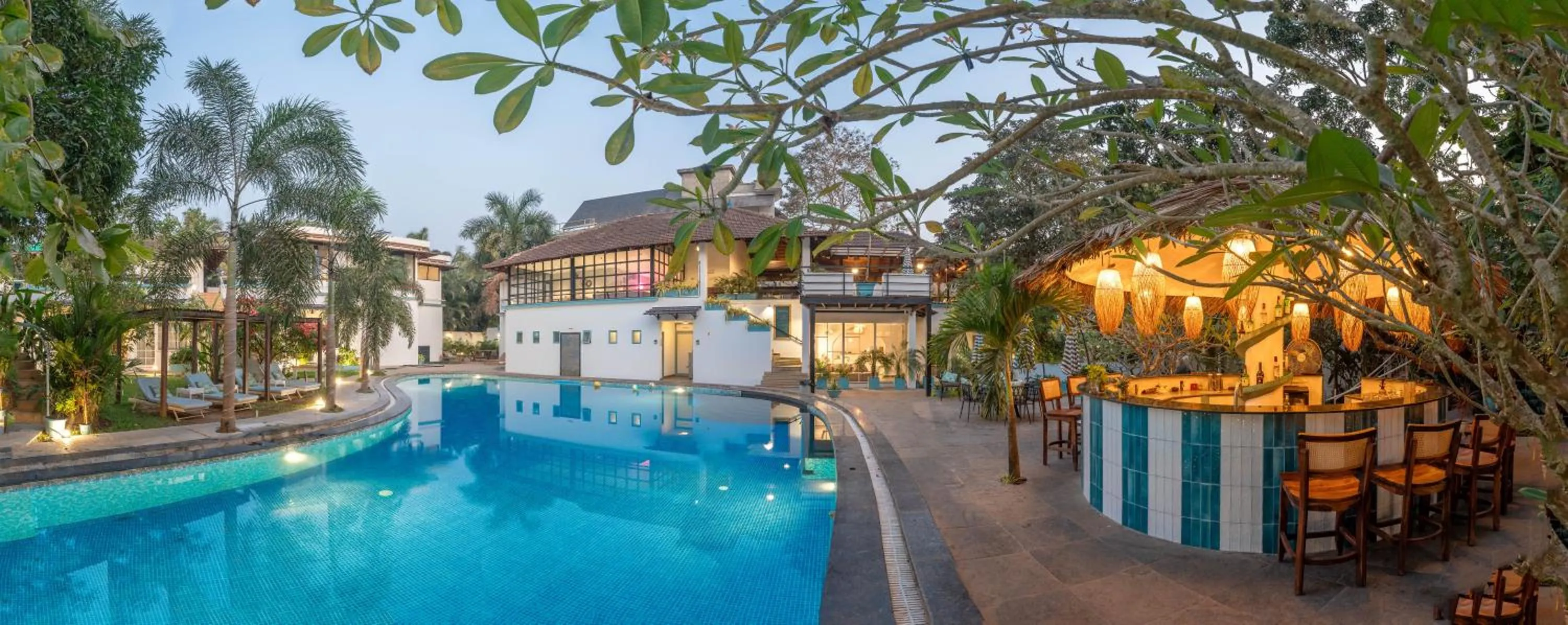 Property building in Moustache Goa Luxuria