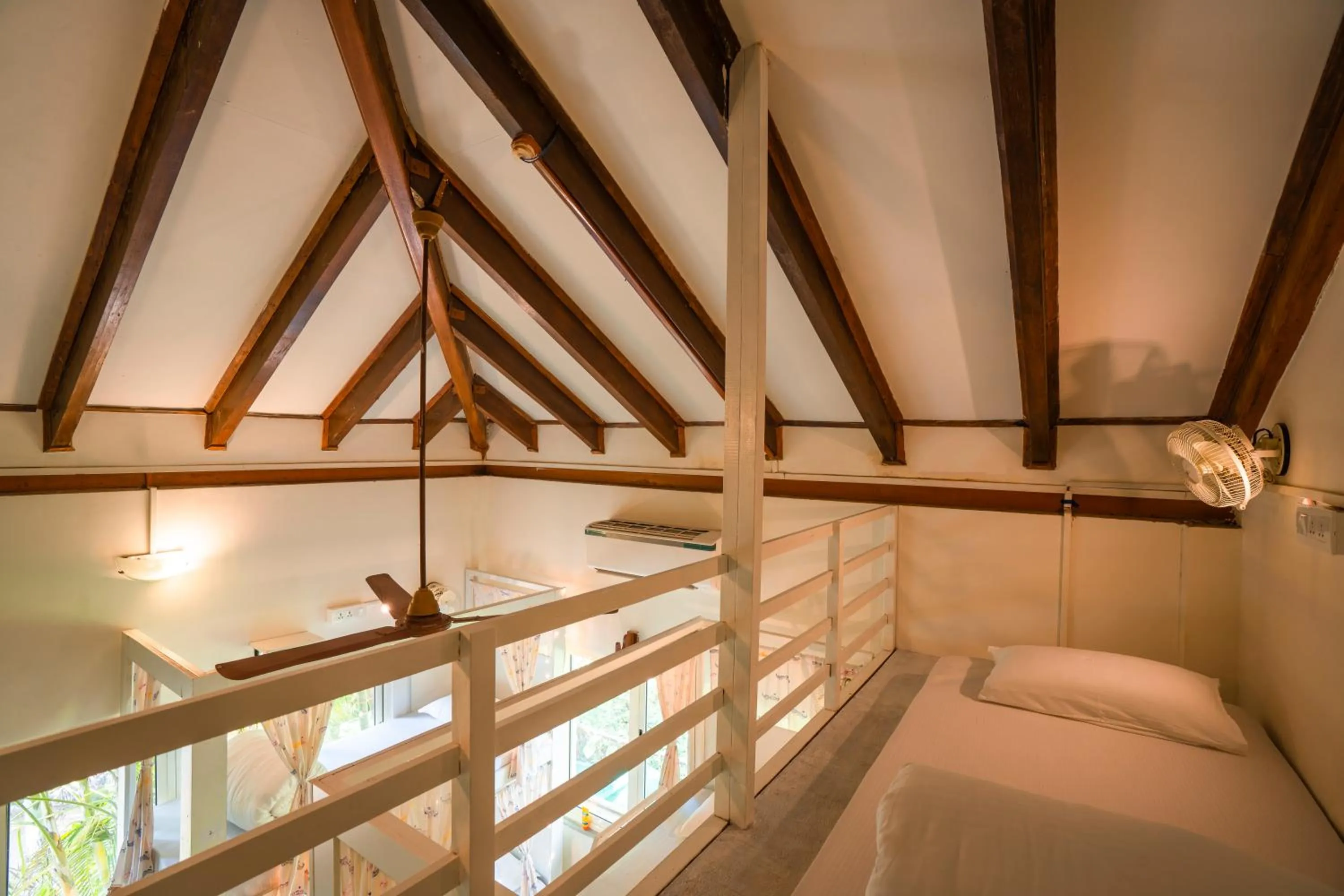 Bed in Moustache Goa Luxuria