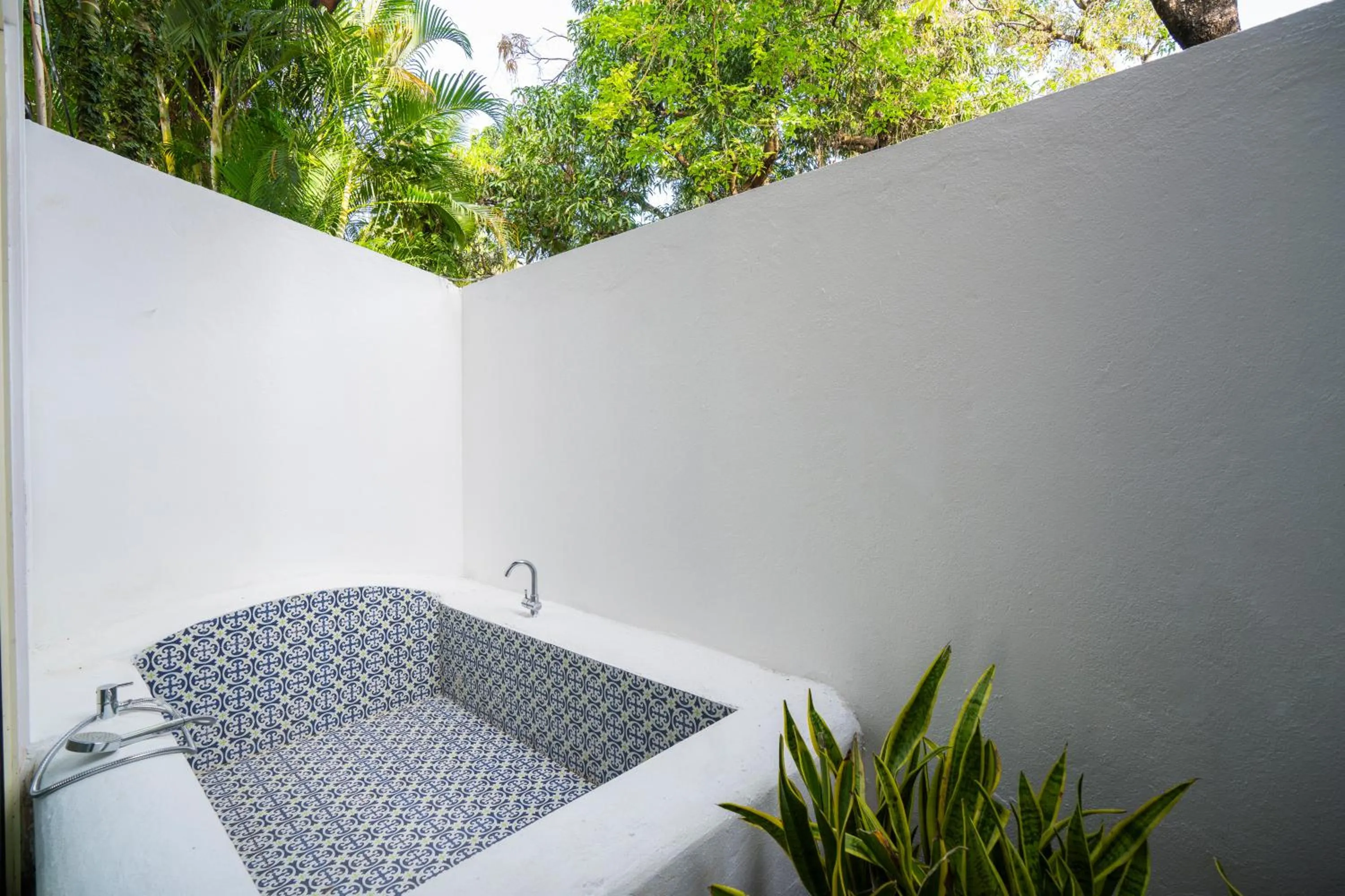 Bath in Moustache Goa Luxuria