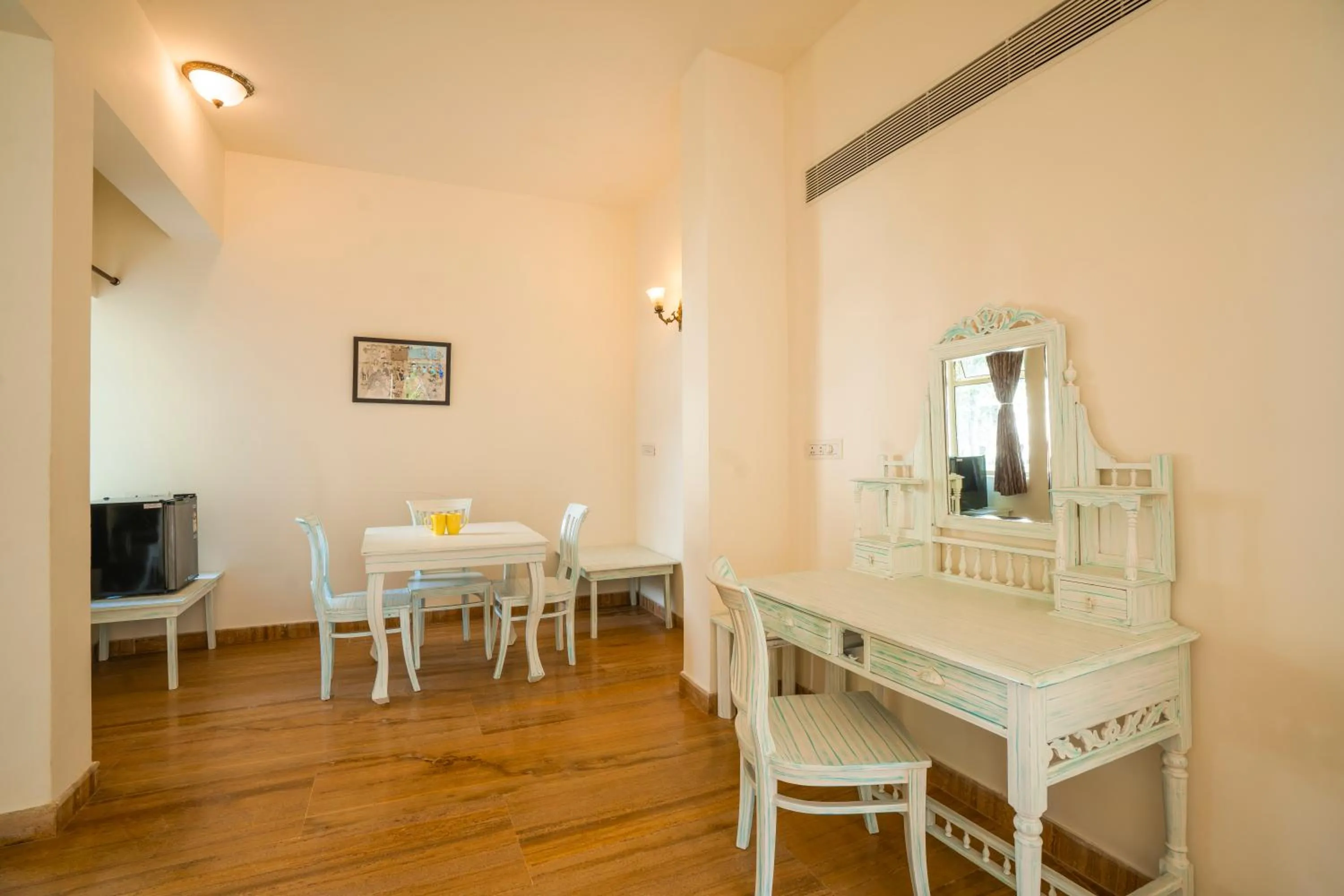 Living room in Moustache Goa Luxuria