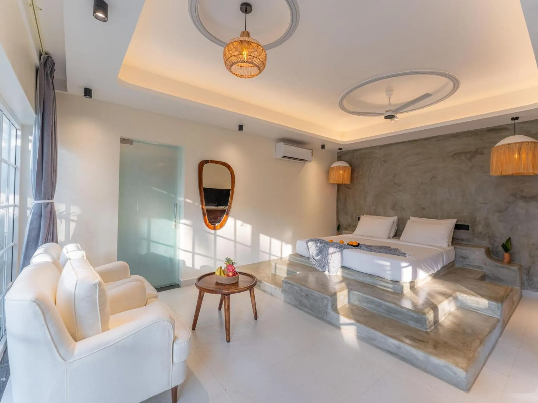 Bed in Moustache Goa Luxuria