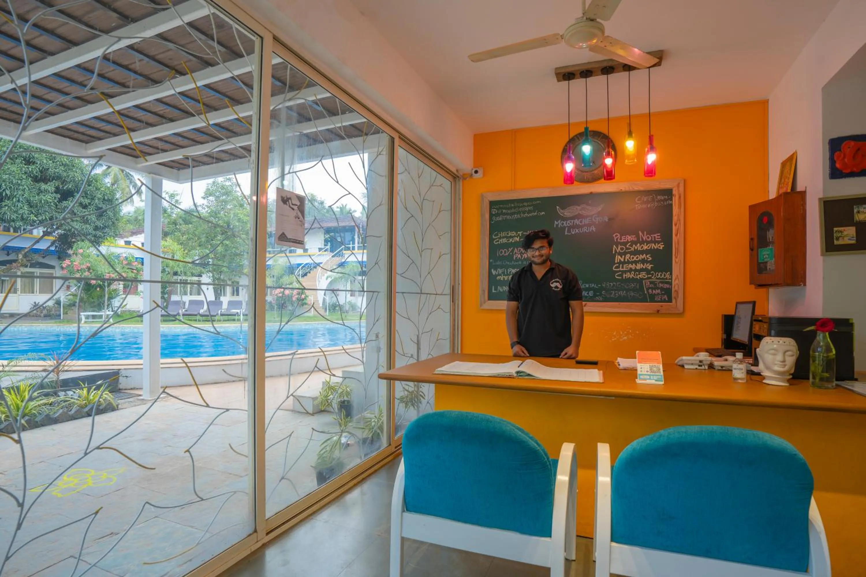 Lobby or reception in Moustache Goa Luxuria