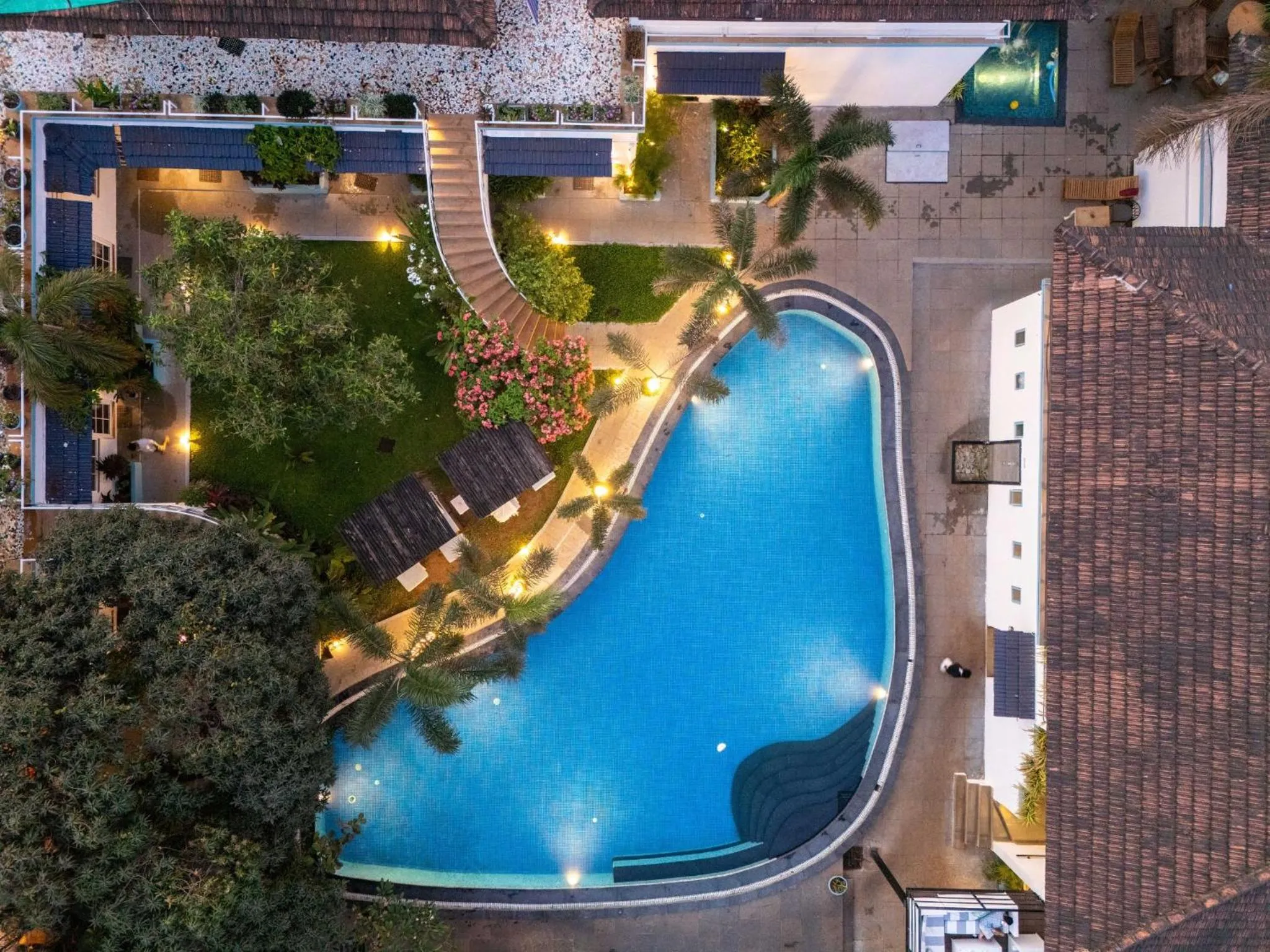 Property building in Moustache Goa Luxuria