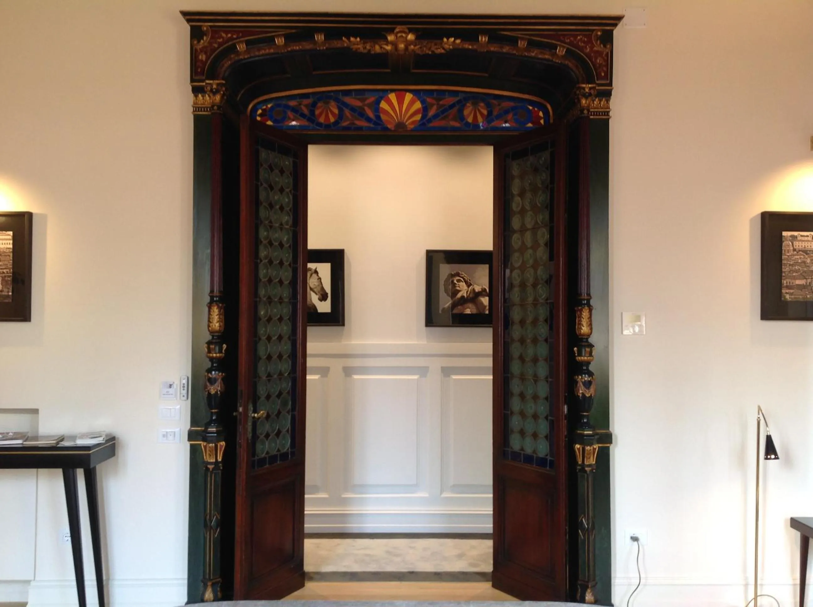 Decorative detail in Le case di Andrea - Roof Suite Rome