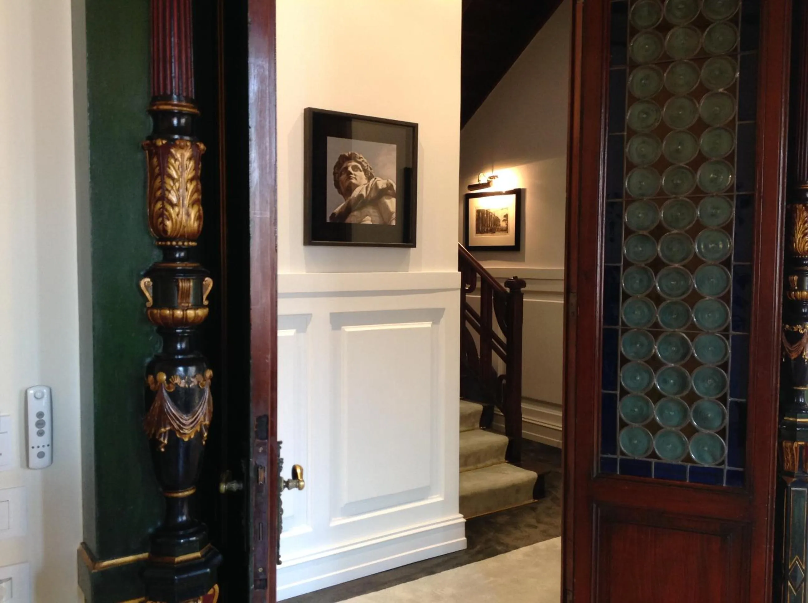 Decorative detail in Le case di Andrea - Roof Suite Rome