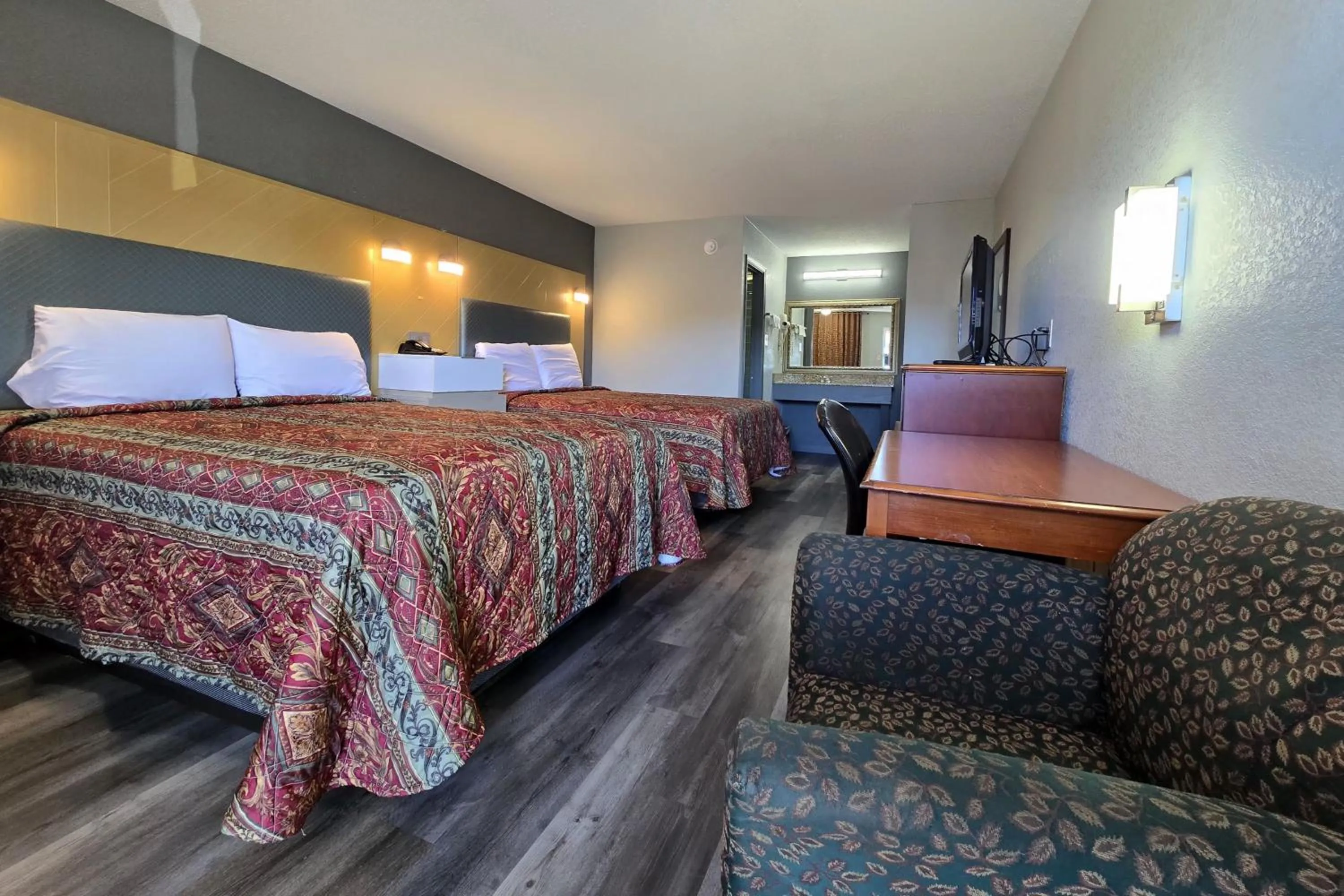 Bedroom, Bed in Eagle Inn by Hotel O Richmond Midlothian Turnpike