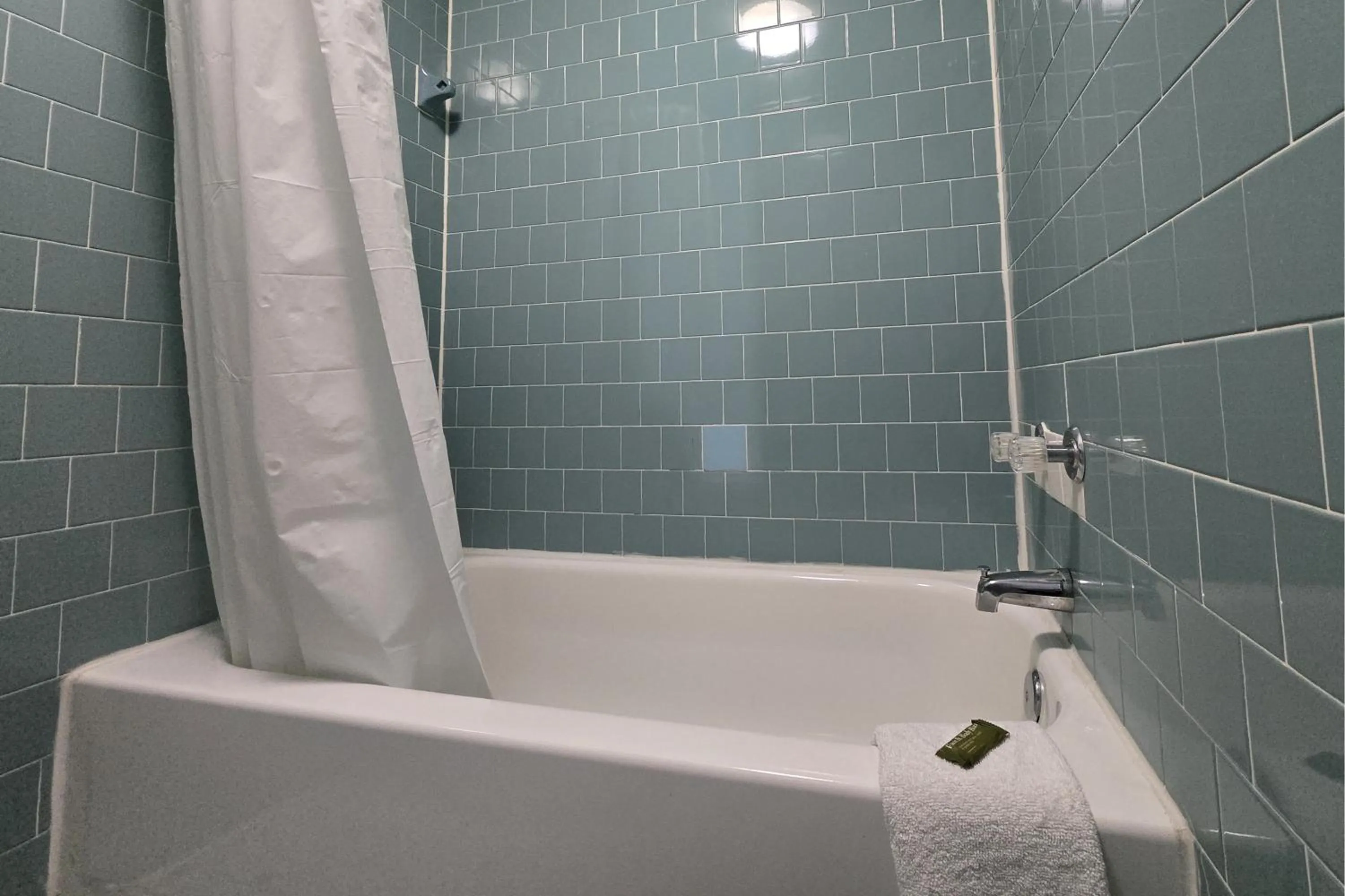 Bathroom in Eagle Inn by Hotel O Richmond Midlothian Turnpike