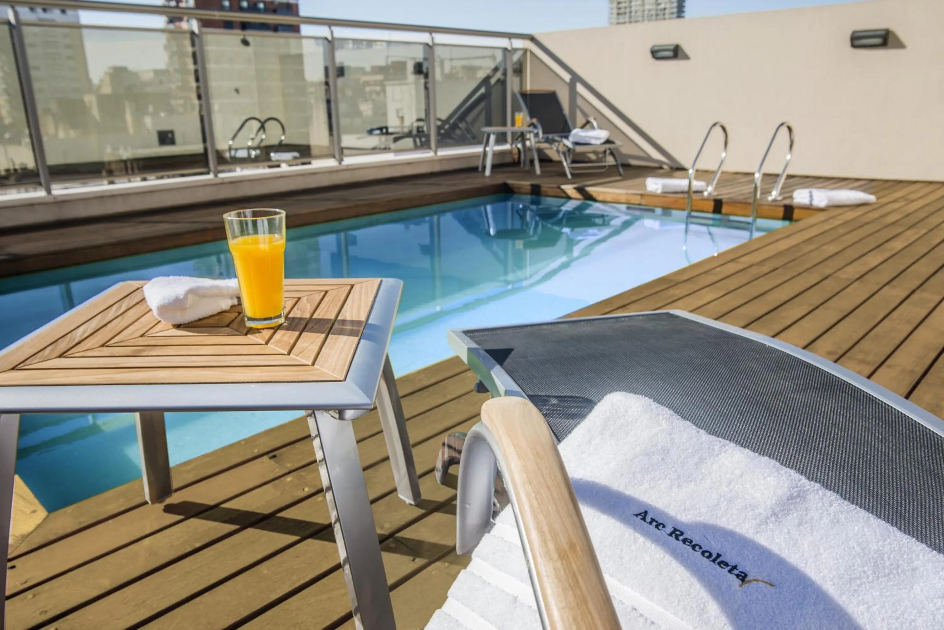 Swimming pool in ARC Recoleta Boutique Hotel & Spa