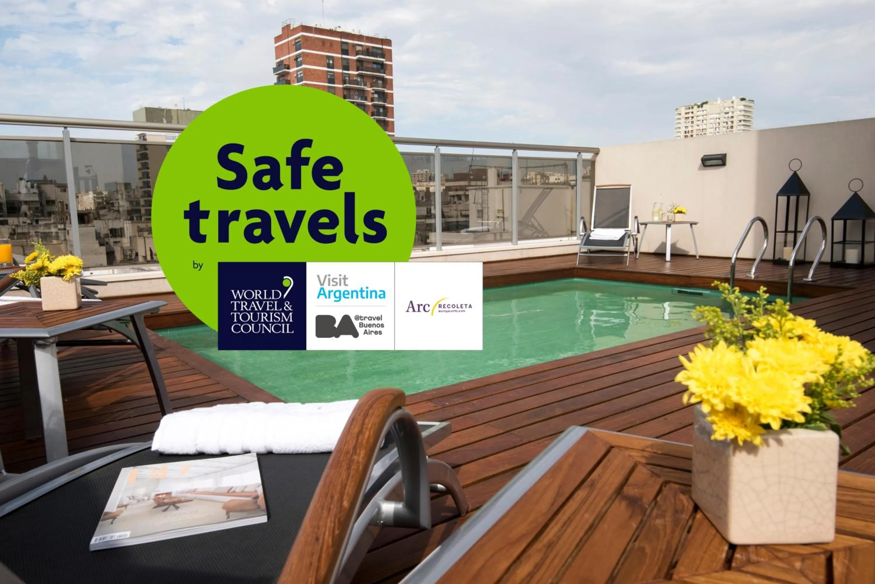 Logo/Certificate/Sign in ARC Recoleta Boutique Hotel & Spa