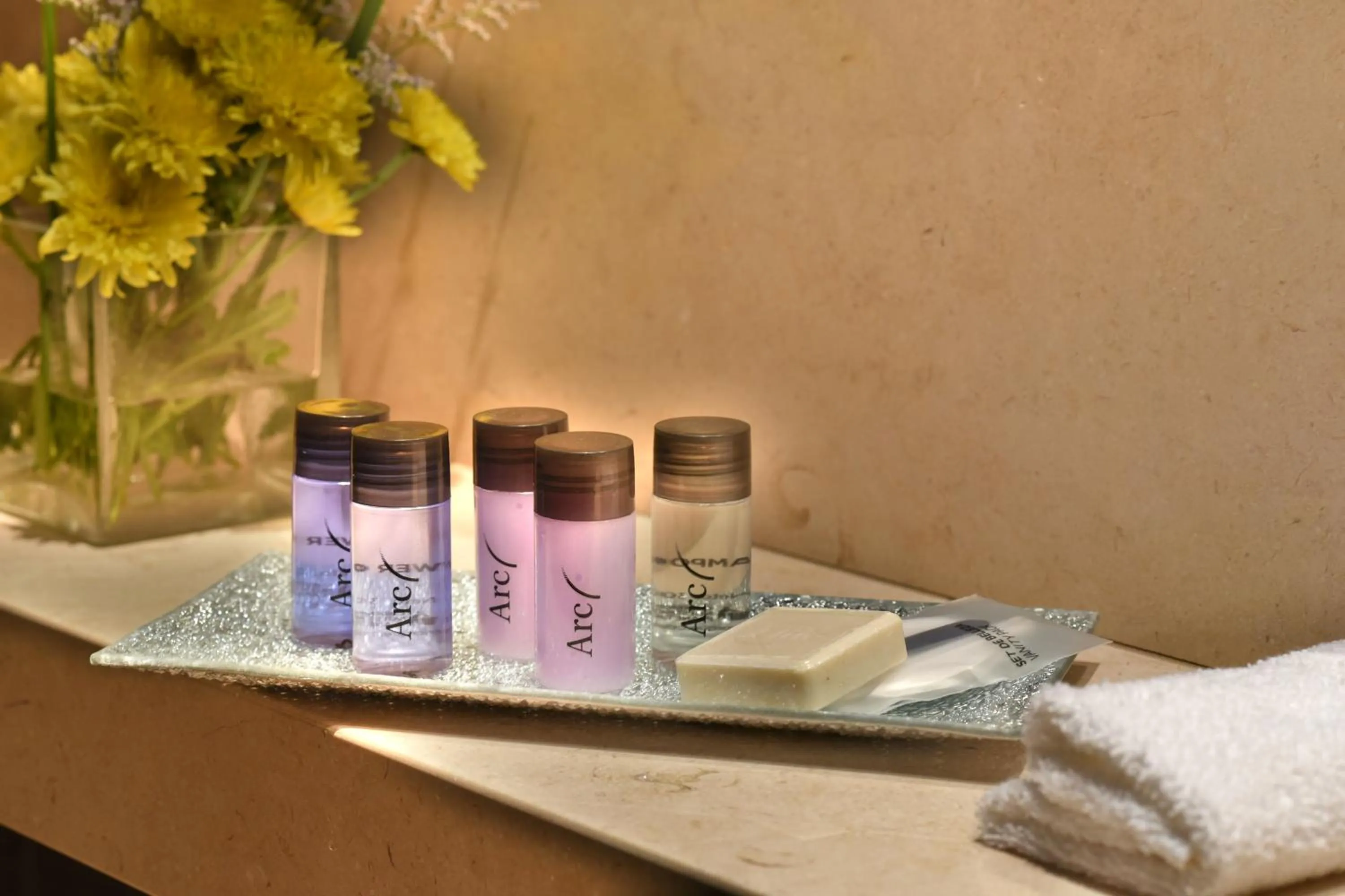 Decorative detail in ARC Recoleta Boutique Hotel & Spa