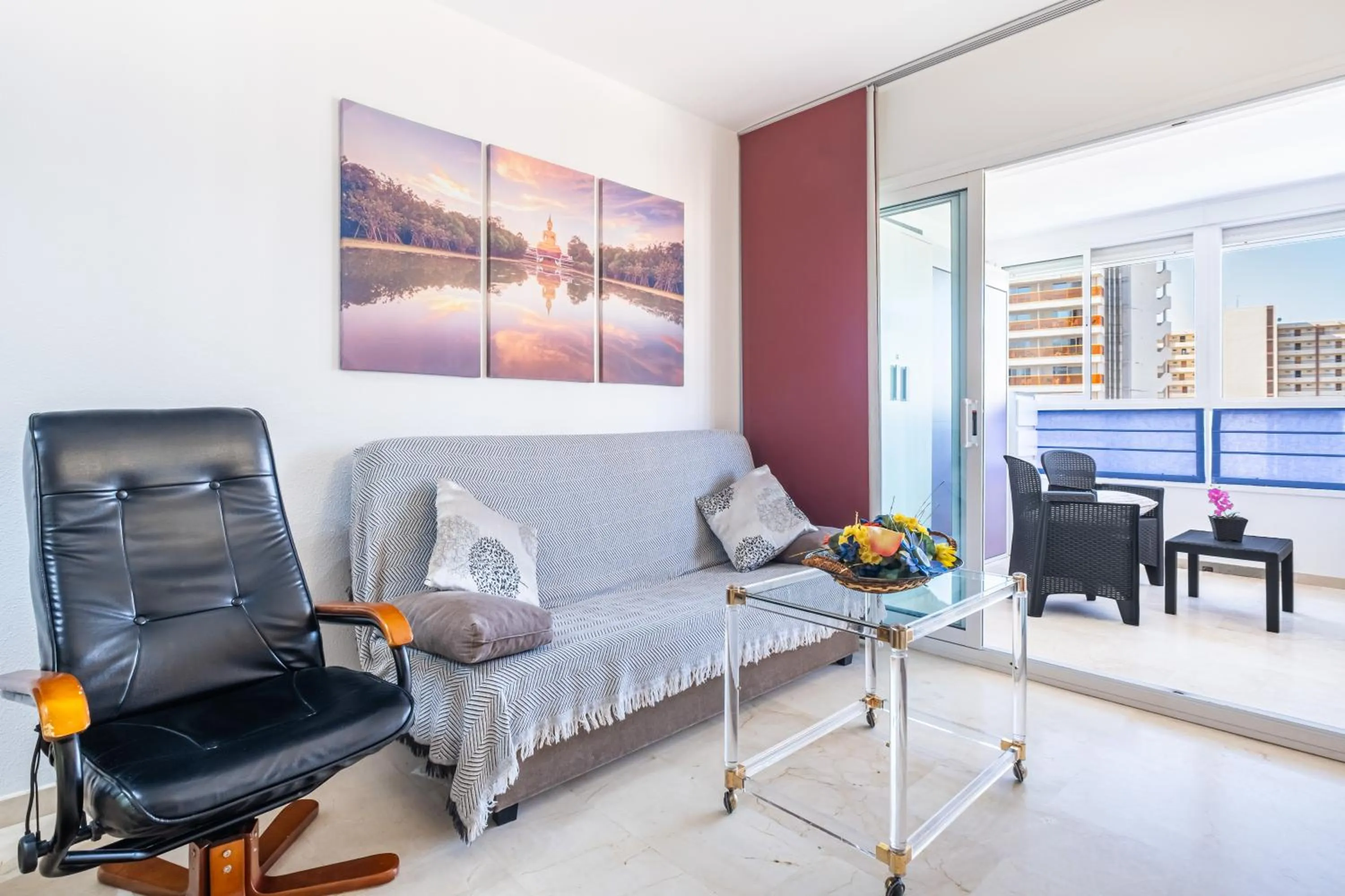 Living room in Gemelos 22 Resort Apartment 2-15-B Levante Beach