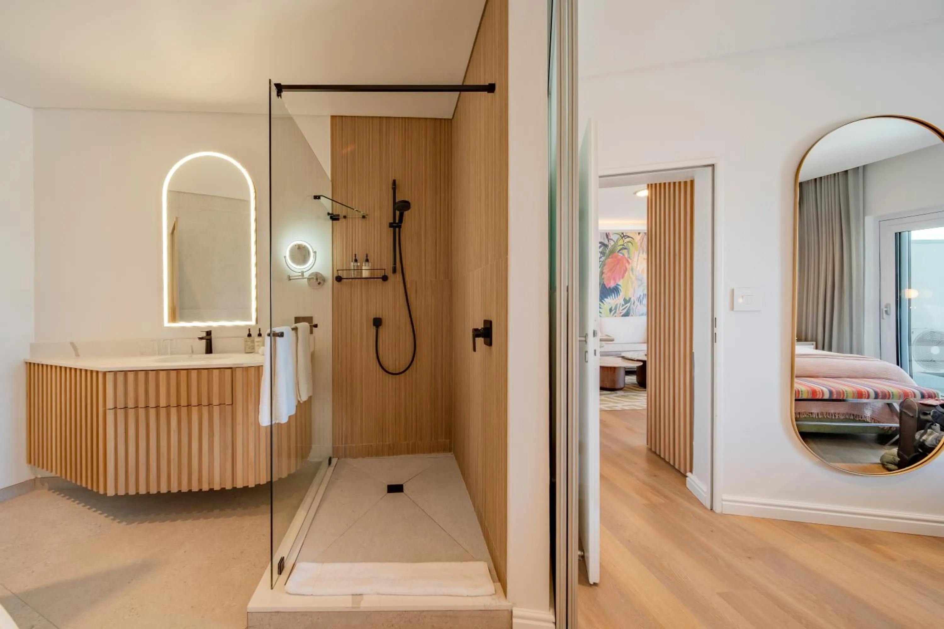 Shower in Ocean View House