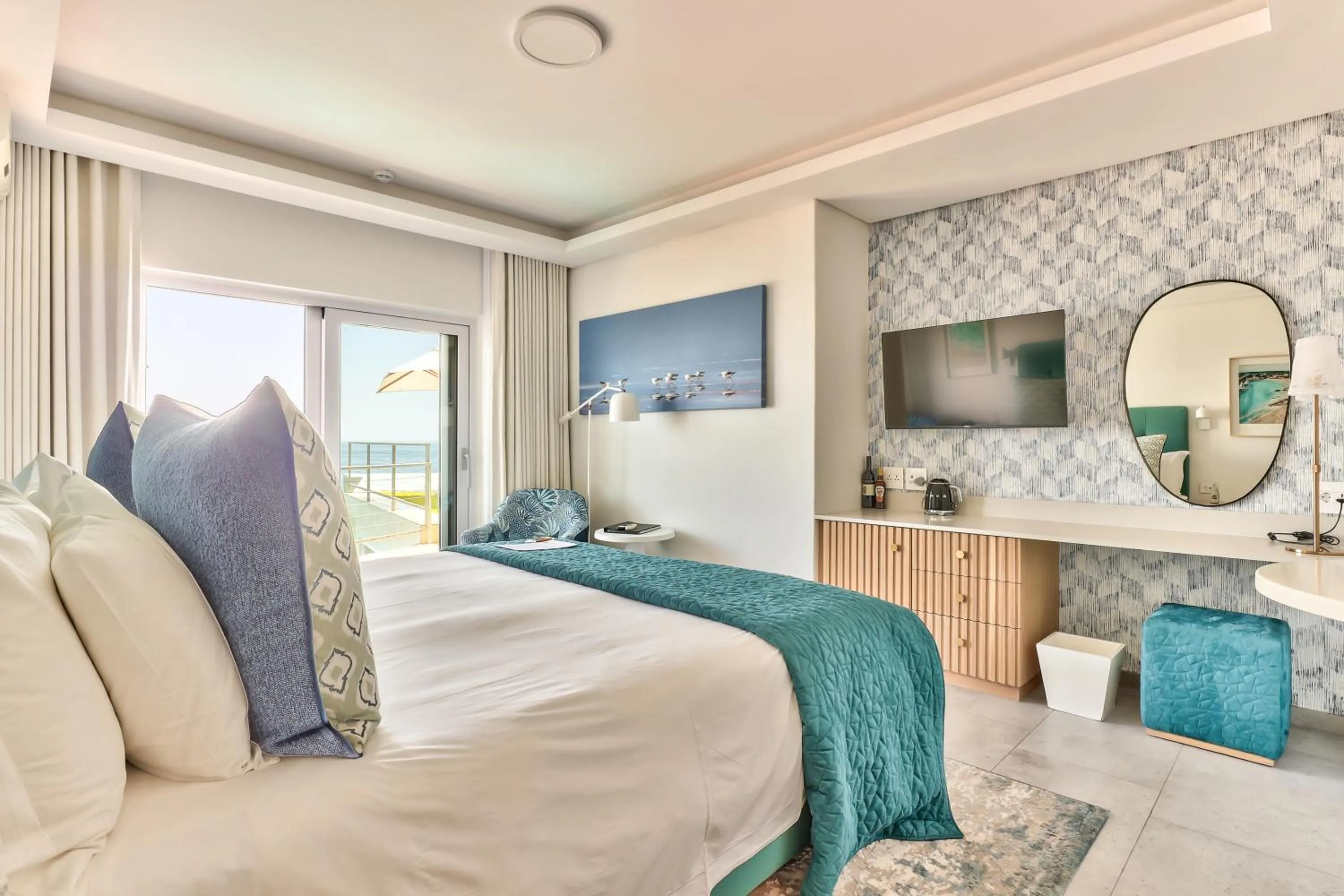 Bed in Ocean View House