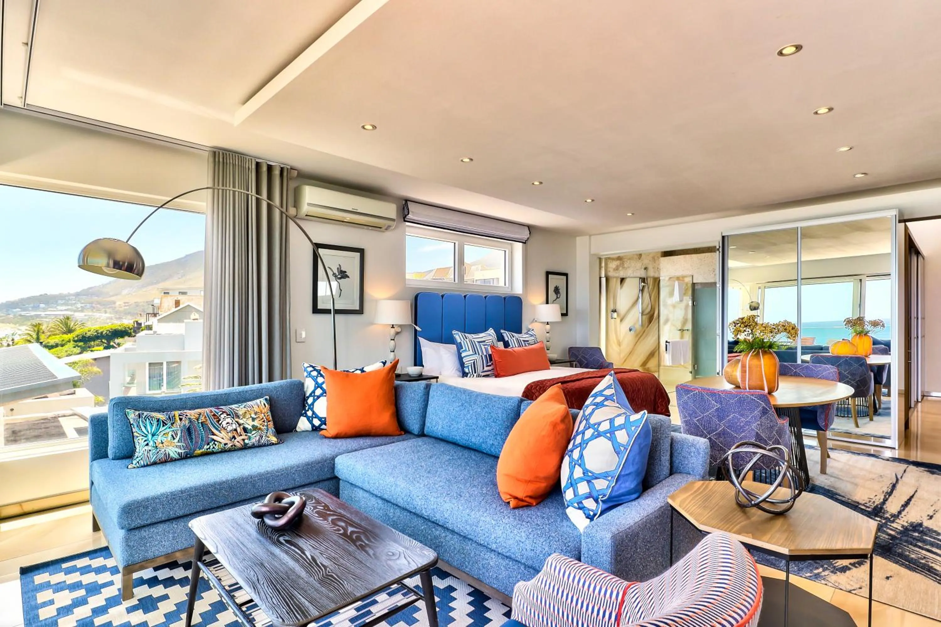 Living room in Ocean View House