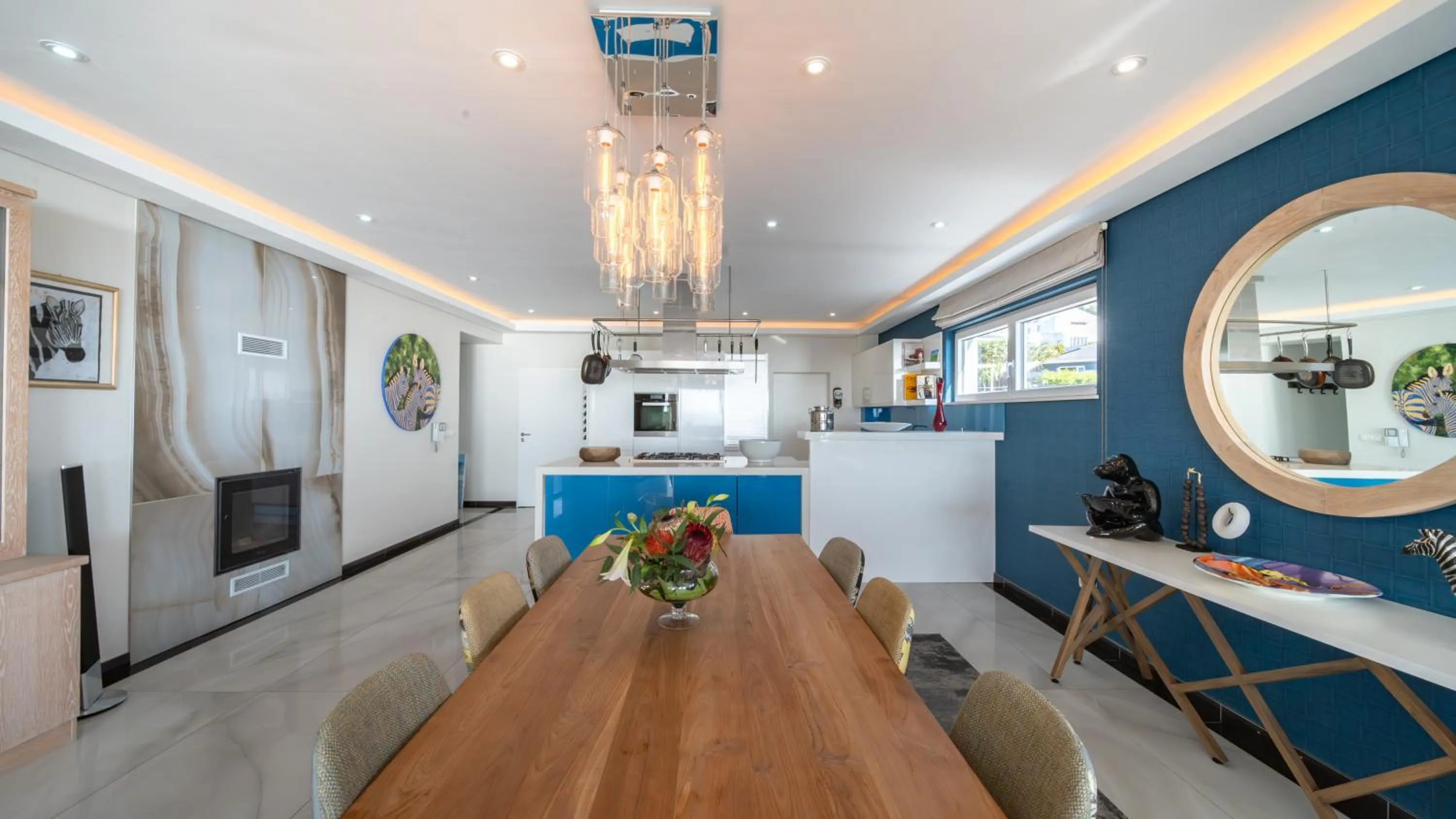 Living room in Ocean View House