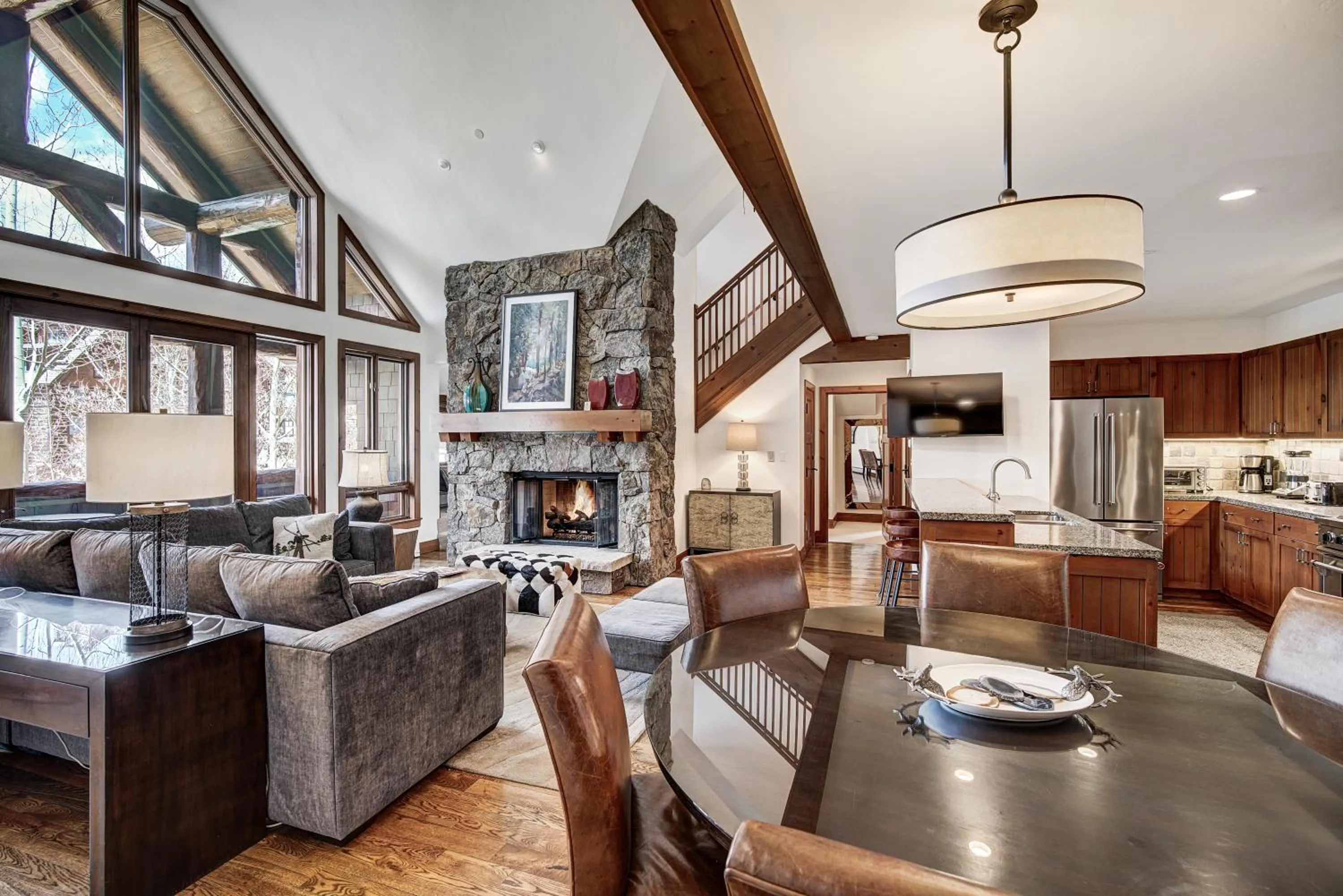 Living room in Bachelor Gulch Village