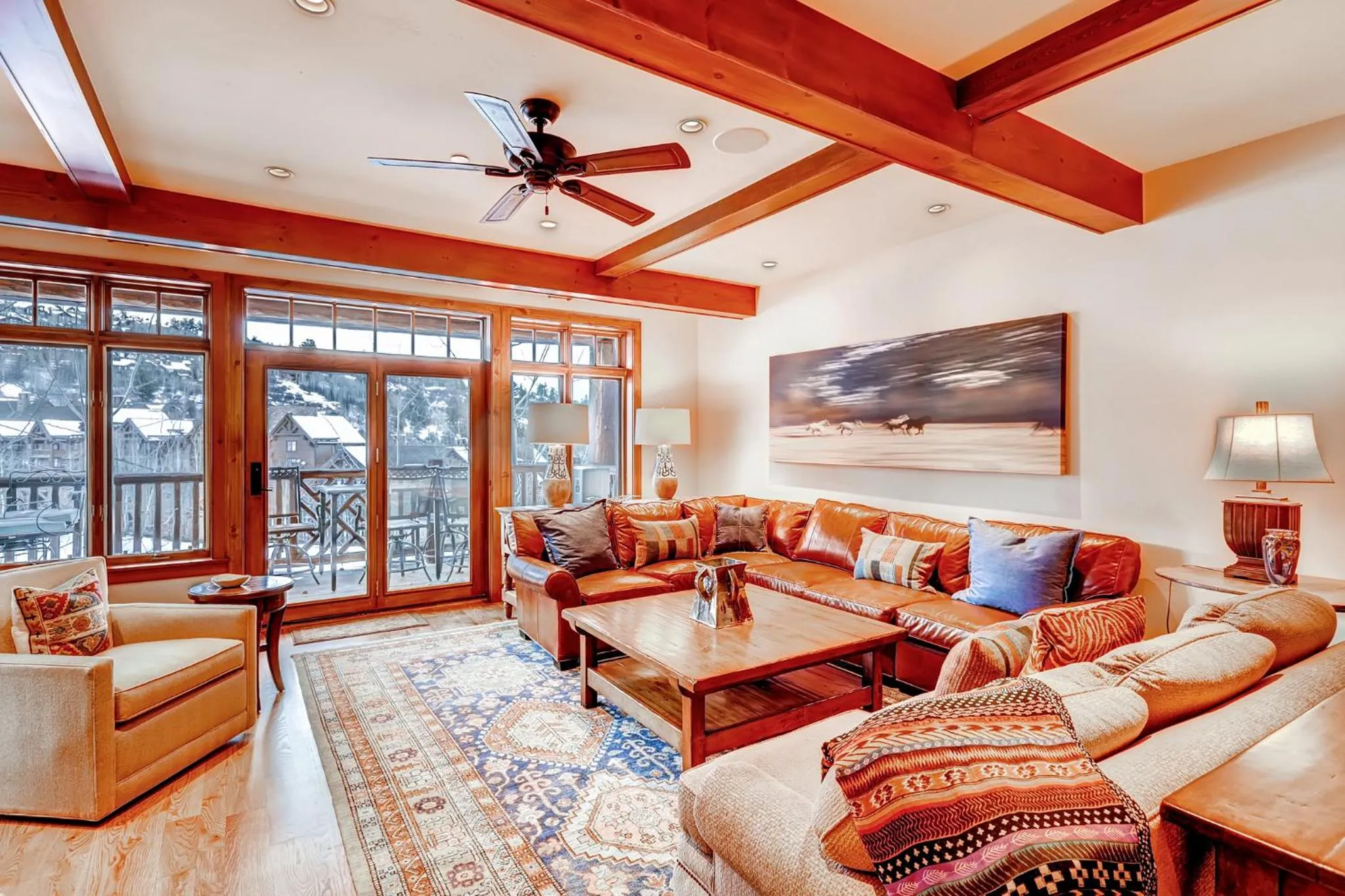 Living room in Bachelor Gulch Village