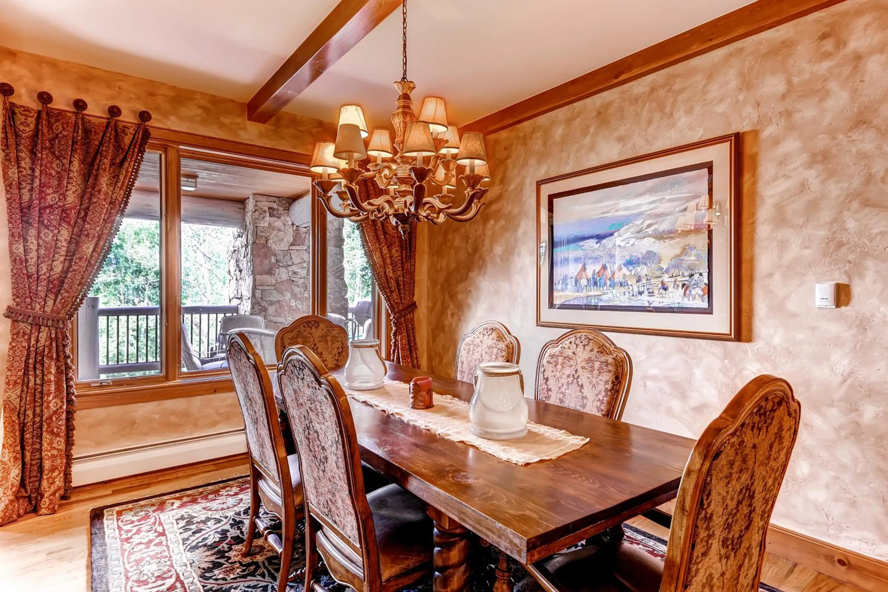 Living room in Bachelor Gulch Village