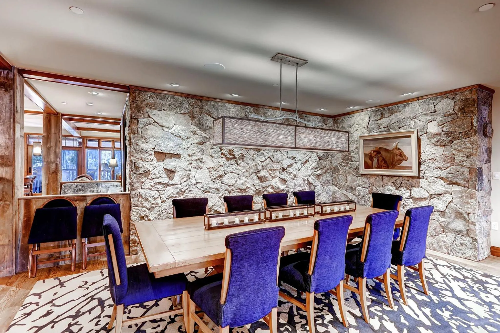 Dining area in Bachelor Gulch Village