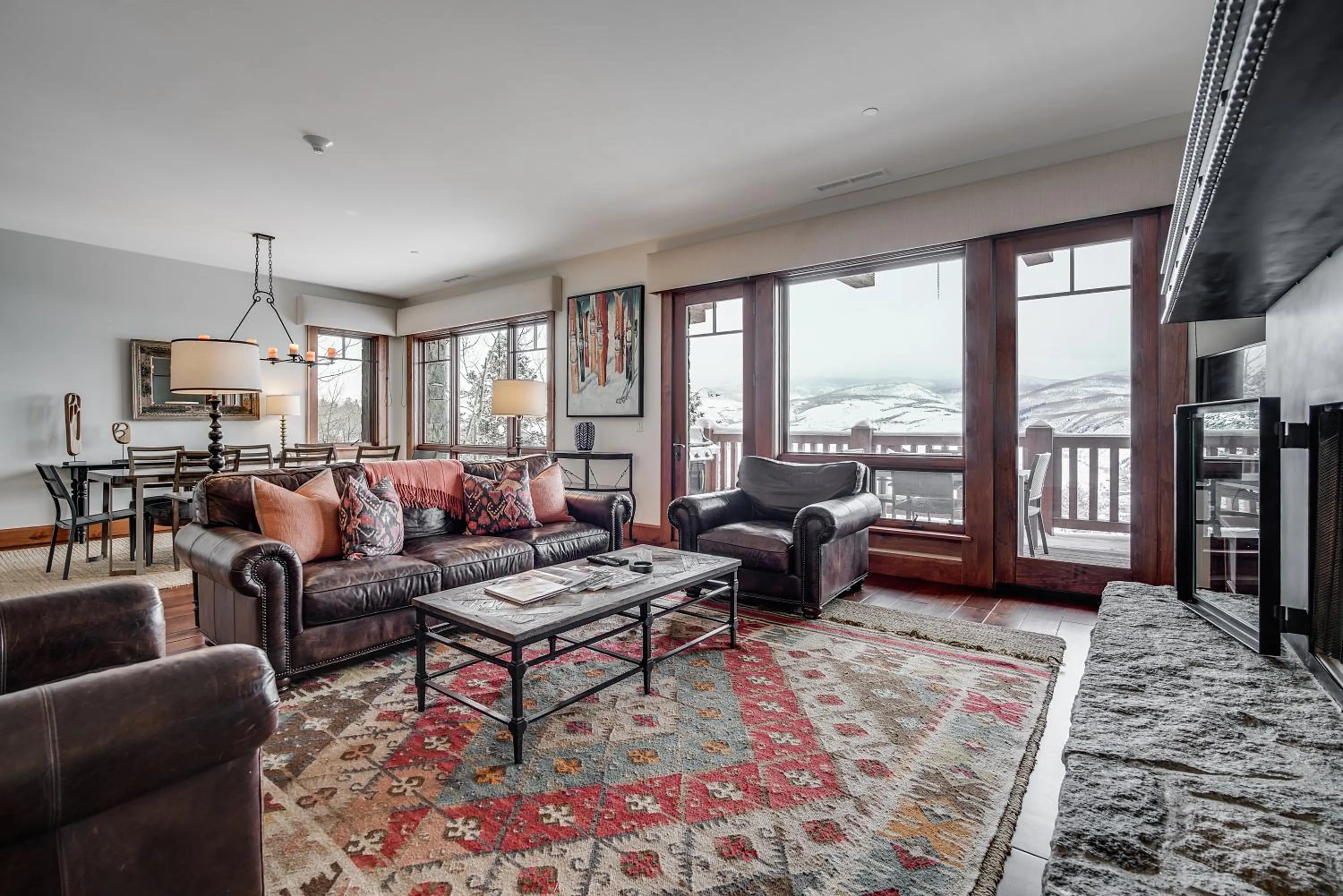 Living room in Bachelor Gulch Village