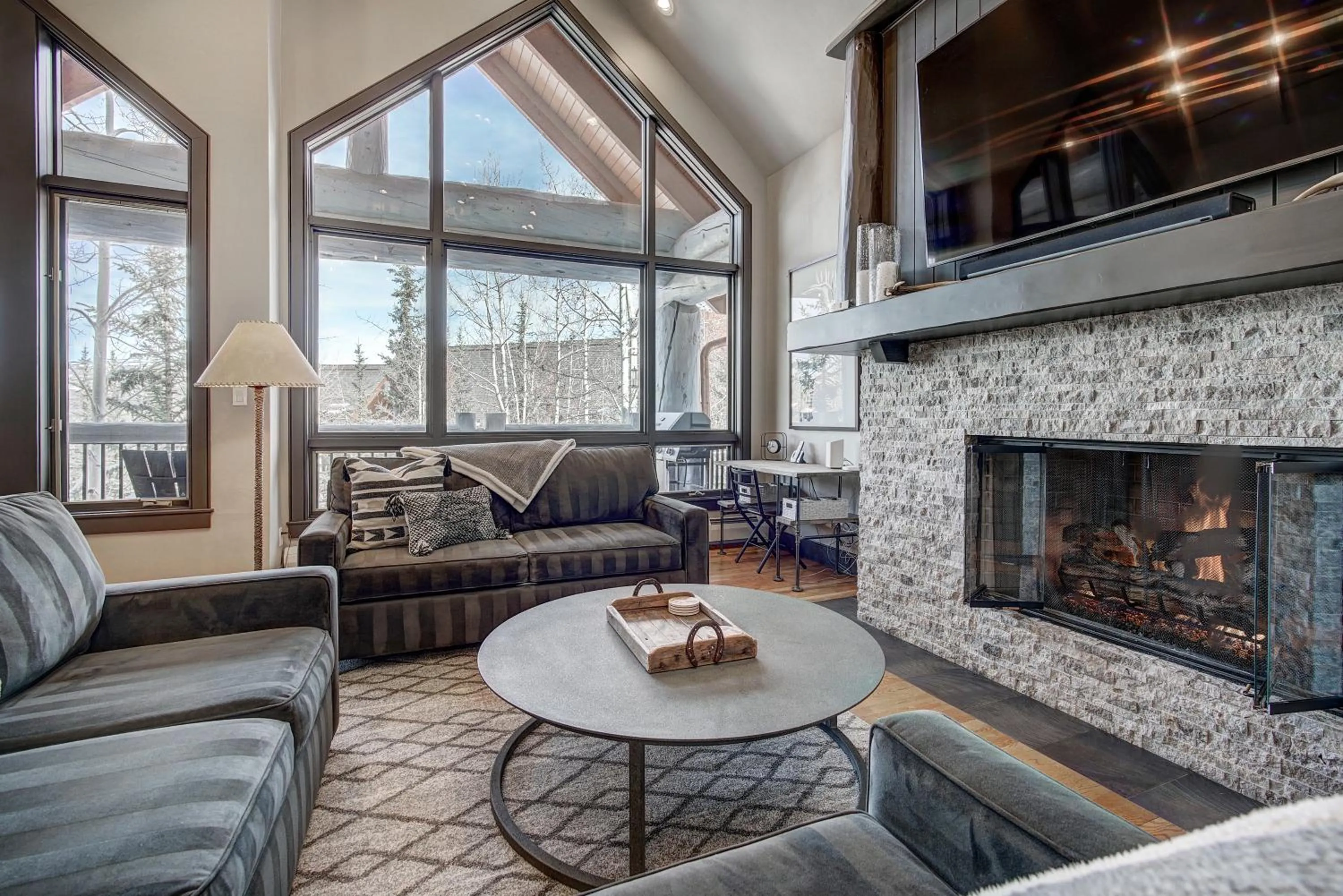 Living room in Bachelor Gulch Village