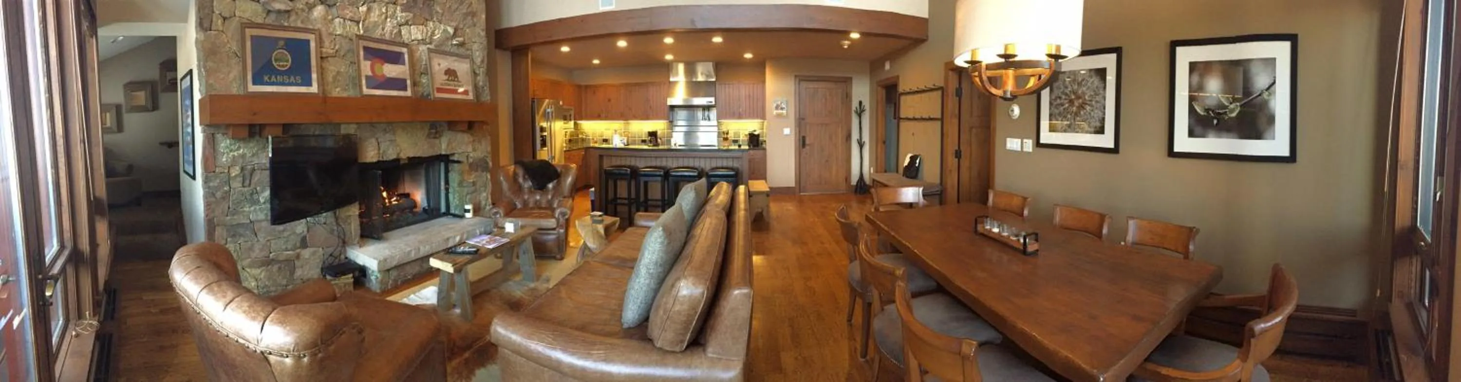 Living room in Bachelor Gulch Village