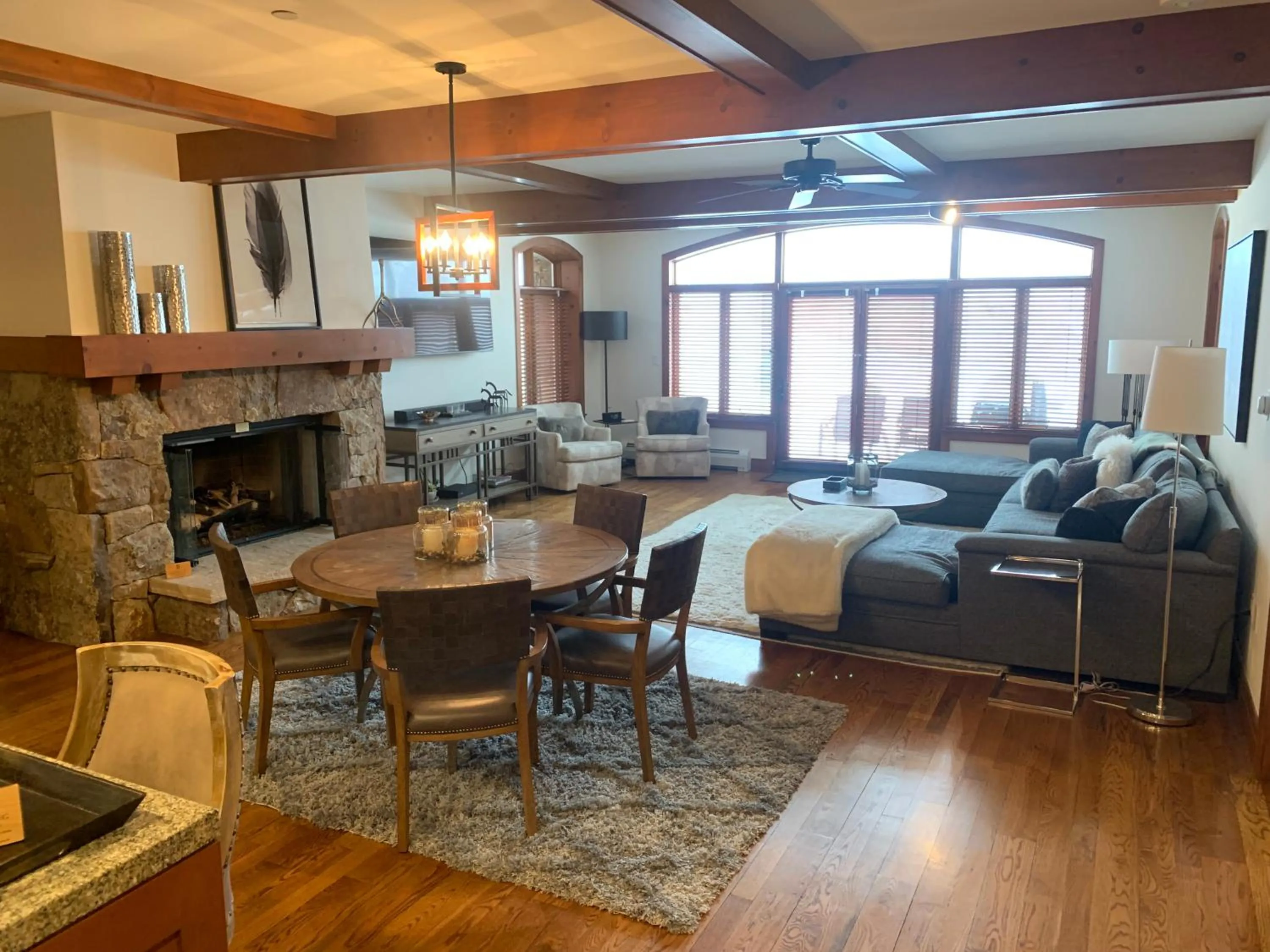 Living room in Bachelor Gulch Village