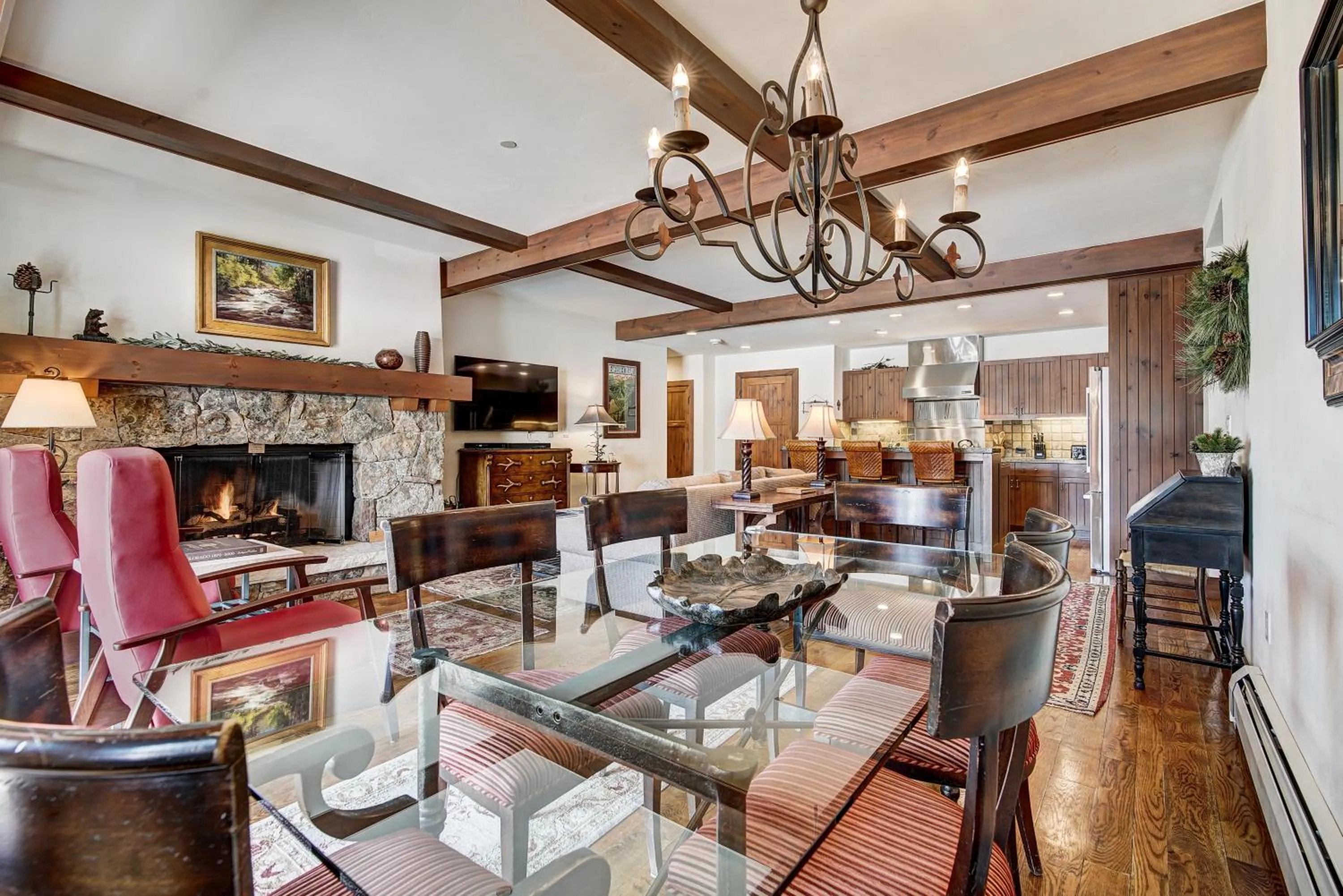 Living room in Bachelor Gulch Village