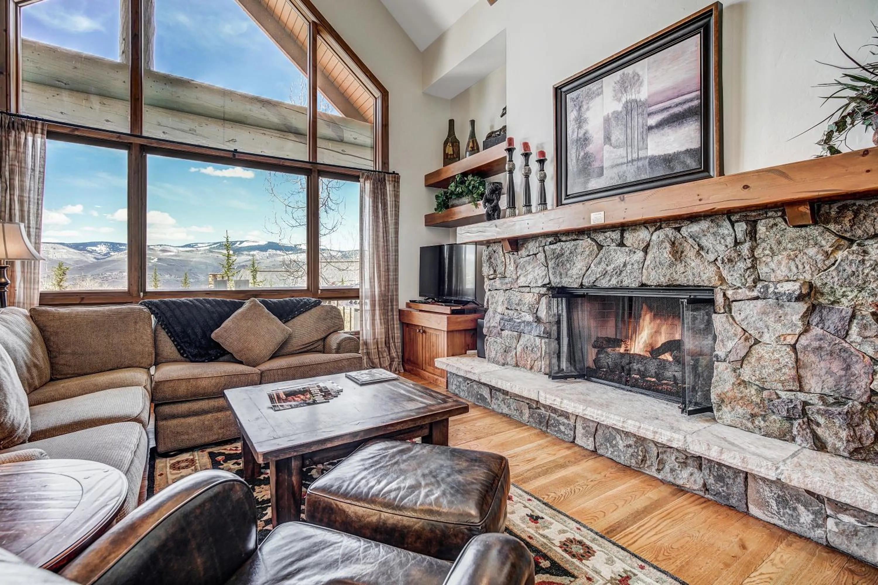 Living room in Bachelor Gulch Village