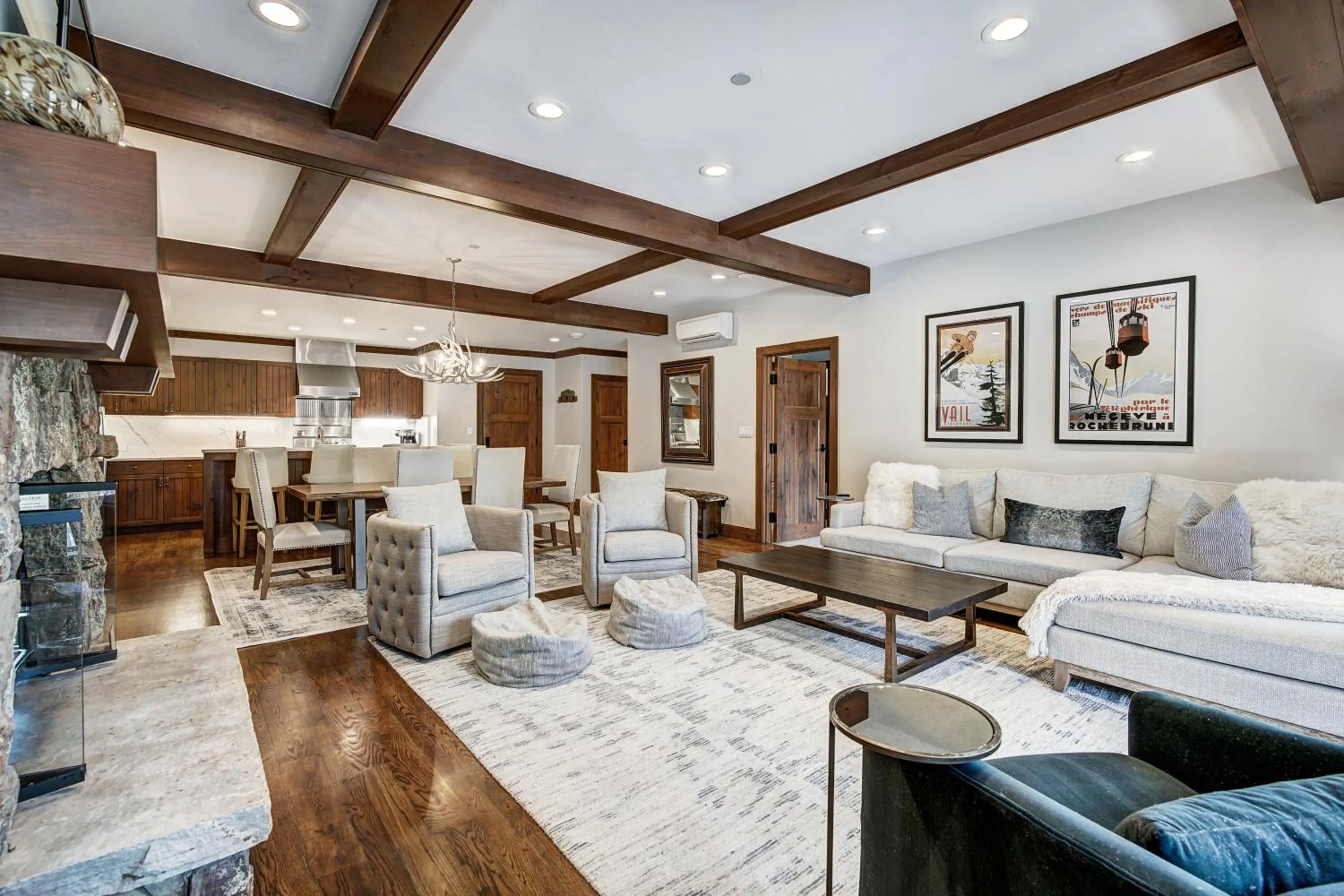 Living room in Bachelor Gulch Village
